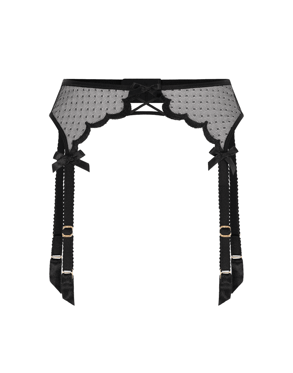 Katanah Suspender Black | Agent Provocateur