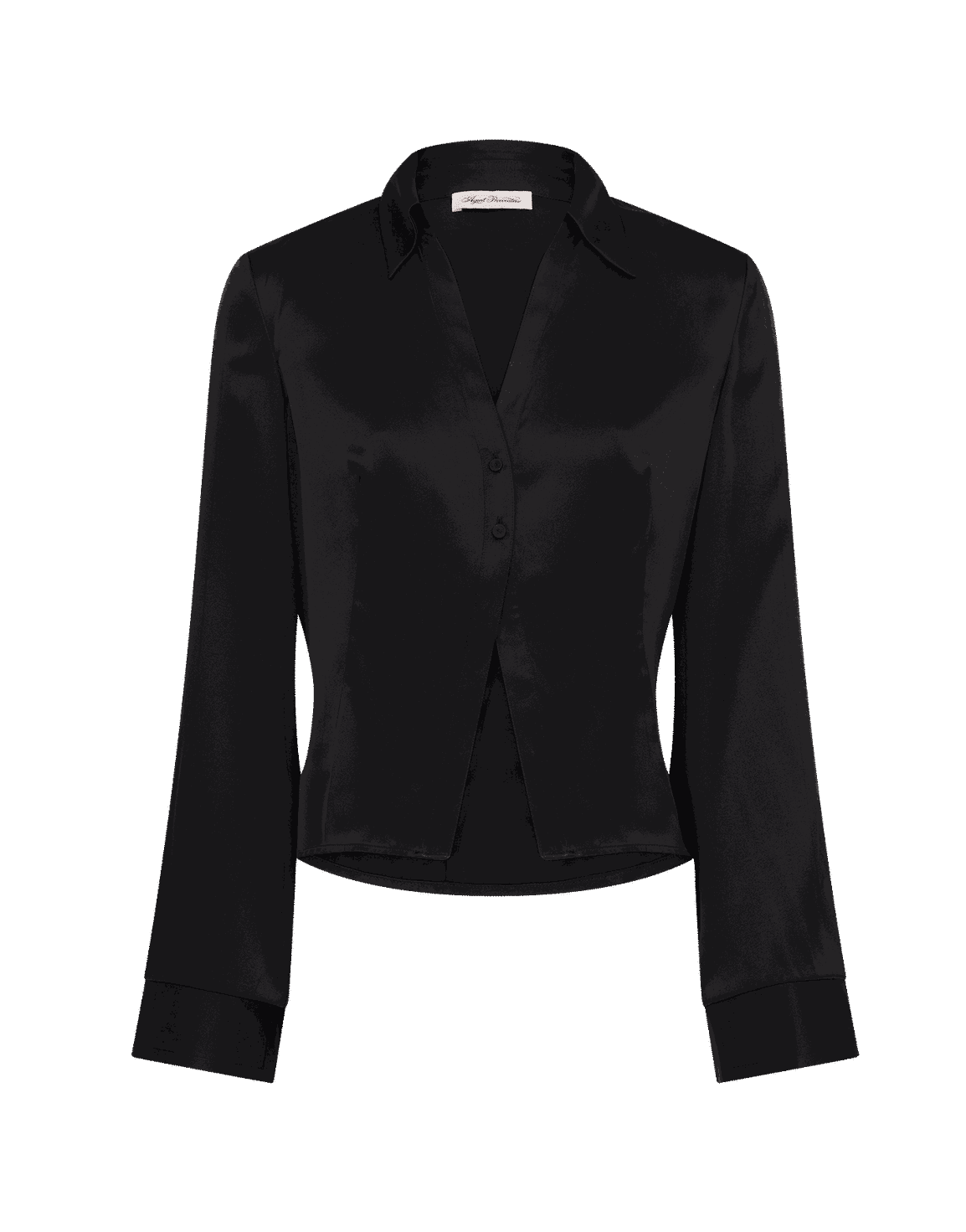 Zukie Pyjama Shirt Black | Agent Provocateur