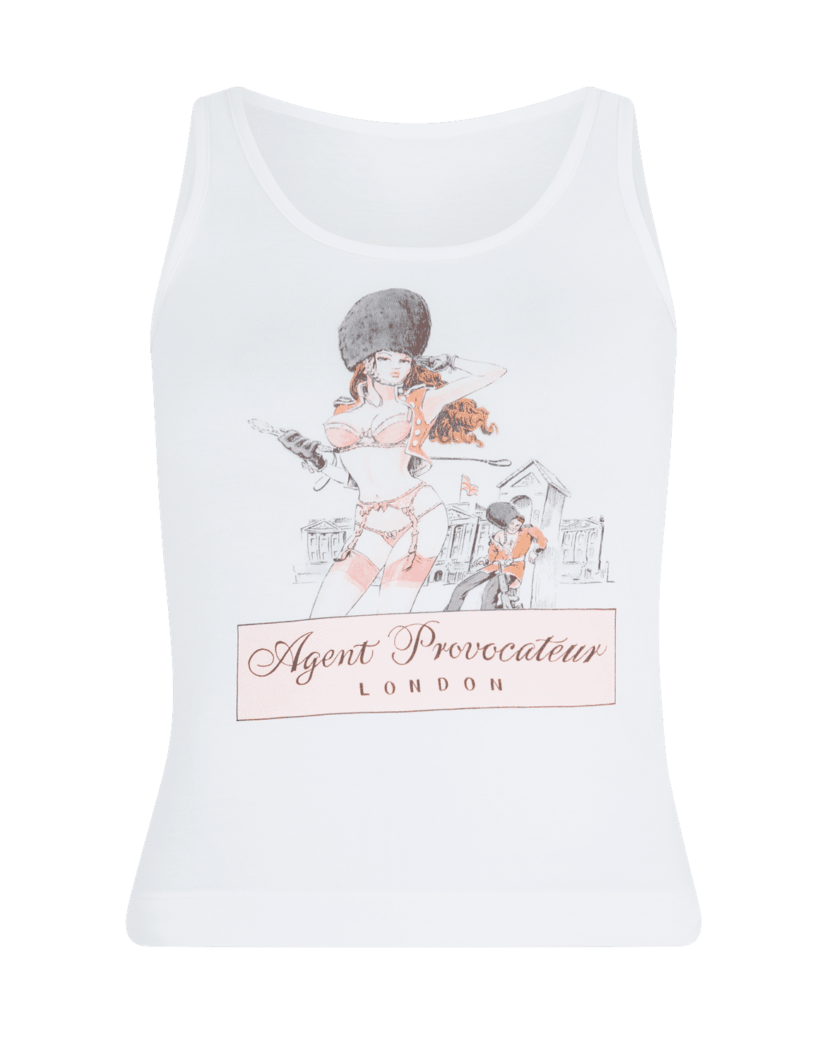 London Camisole White/Multi | Agent Provocateur