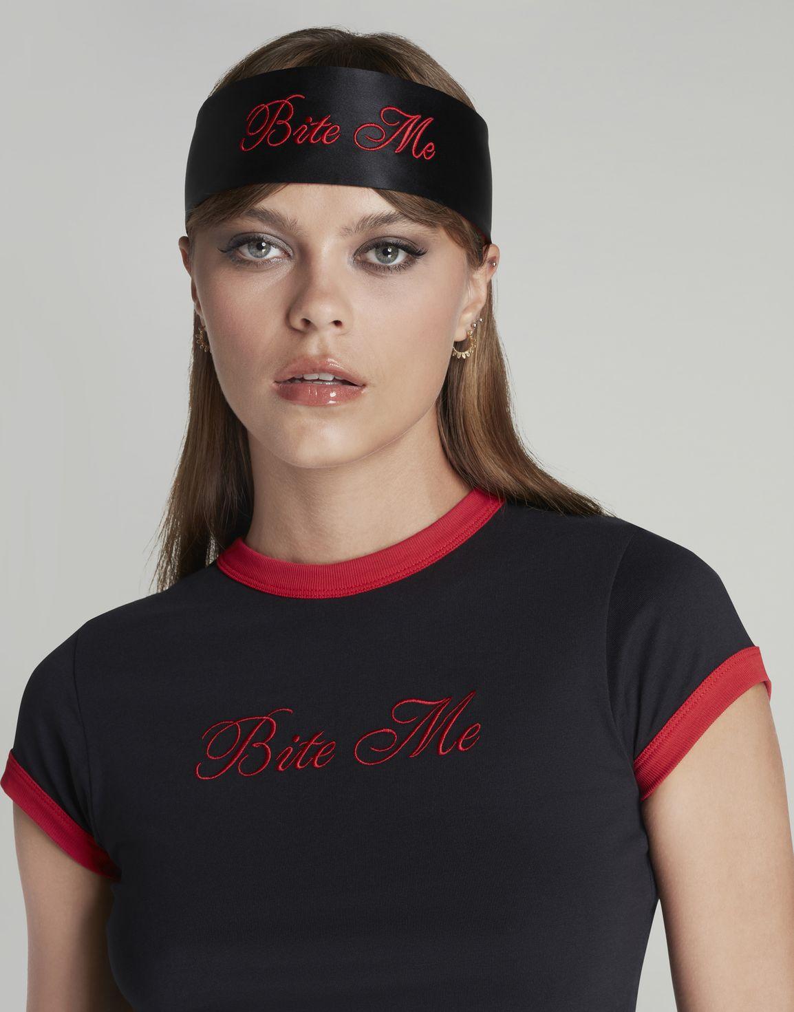 Bite Me Eyemask Black/Red | Agent Provocateur