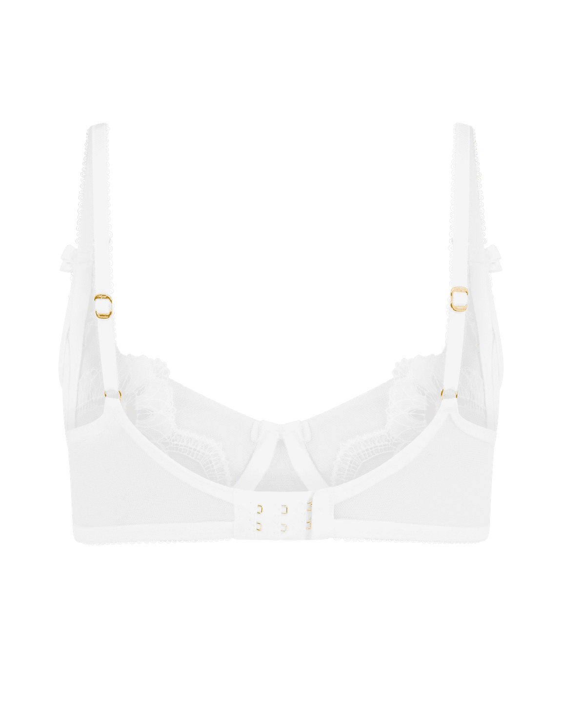 Alysia Balconette Underwired Bra White | Agent Provocateur