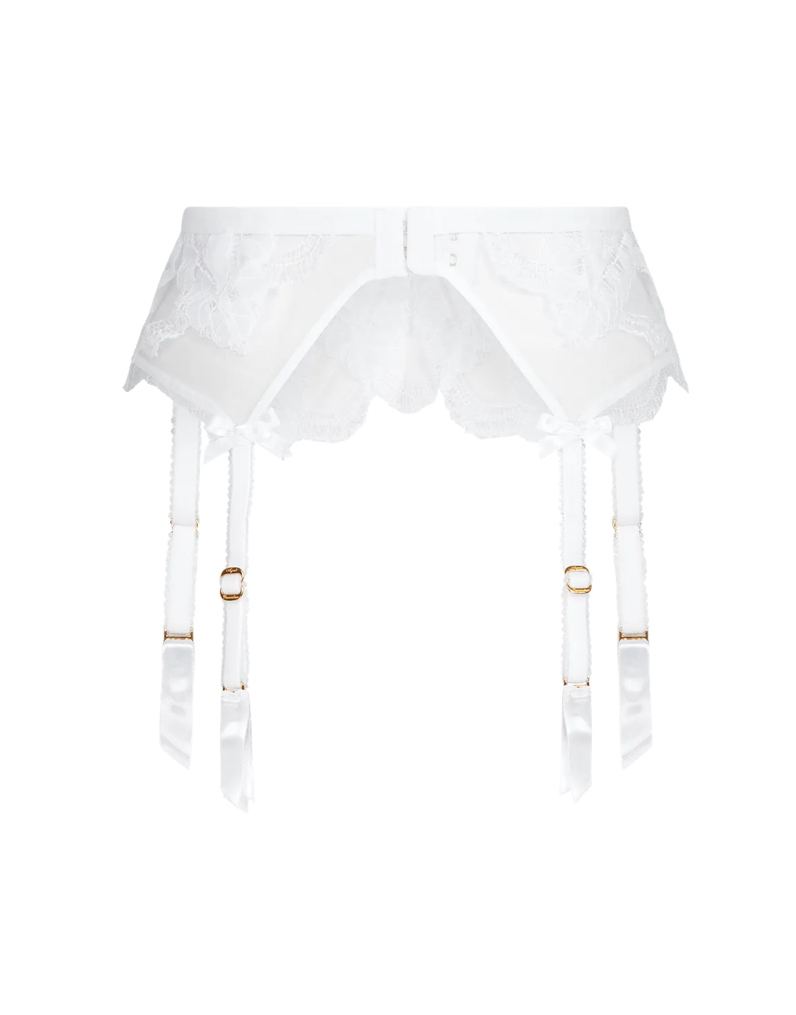 Alysia Suspender White | Agent Provocateur