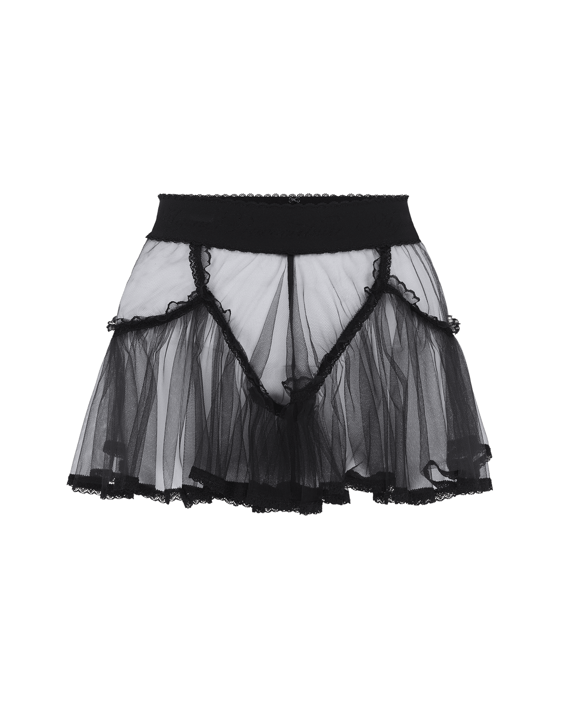 Alysia Mini Skirt Black | Agent Provocateur