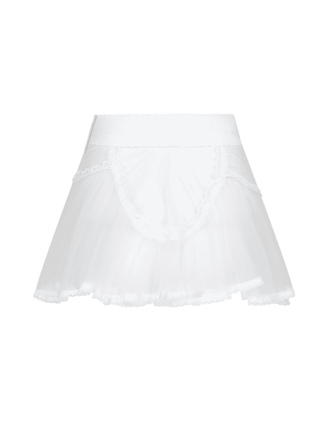 Alysia Mini Skirt White | Agent Provocateur