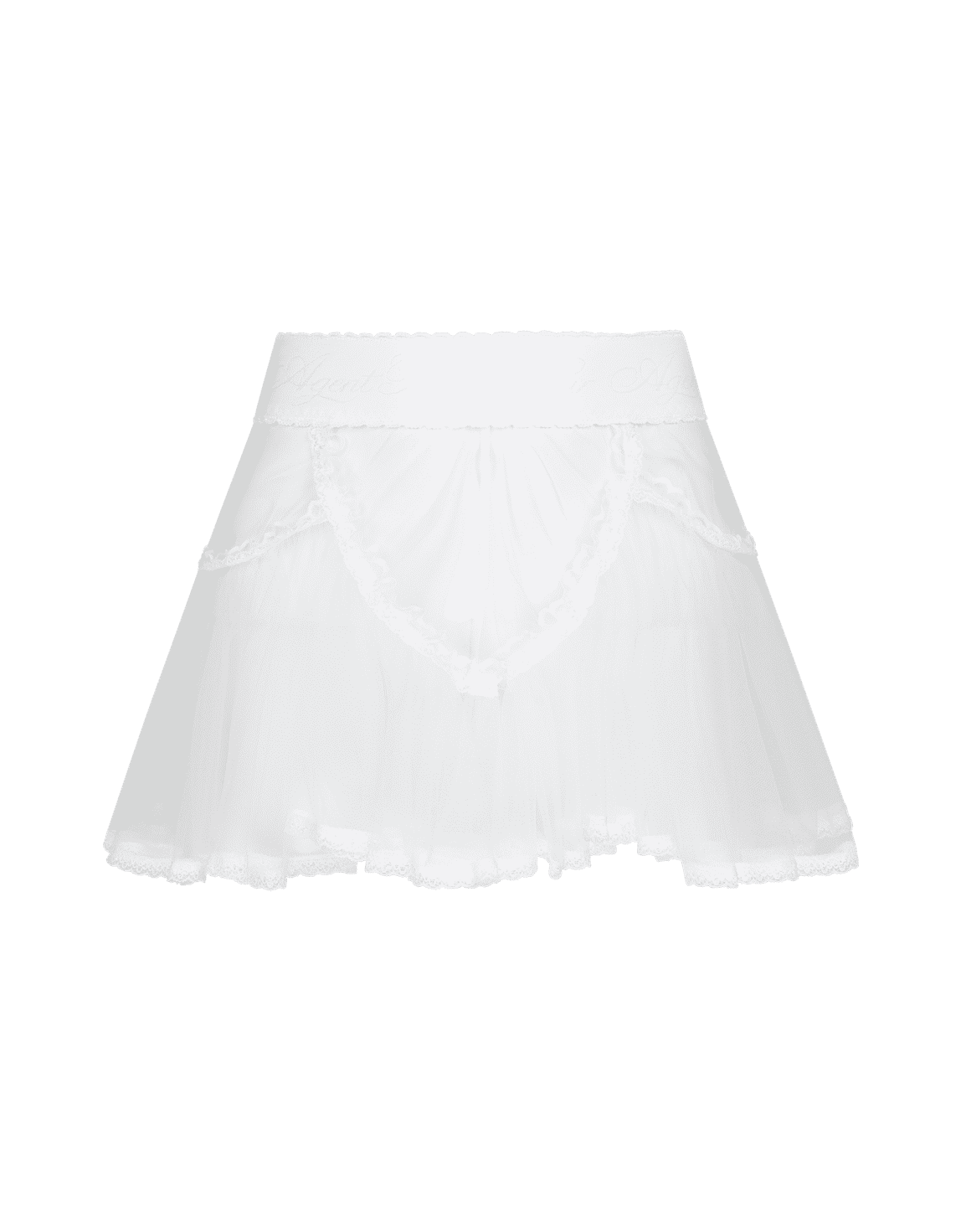 Alysia Mini Skirt White | Agent Provocateur