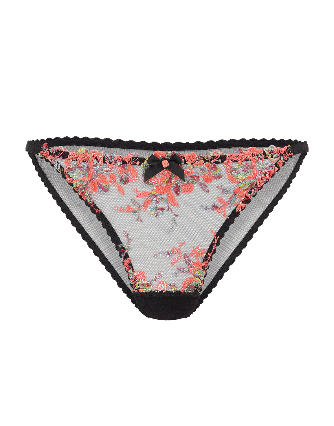 Lexx Full Brief Black/Neon Orange | Agent Provocateur