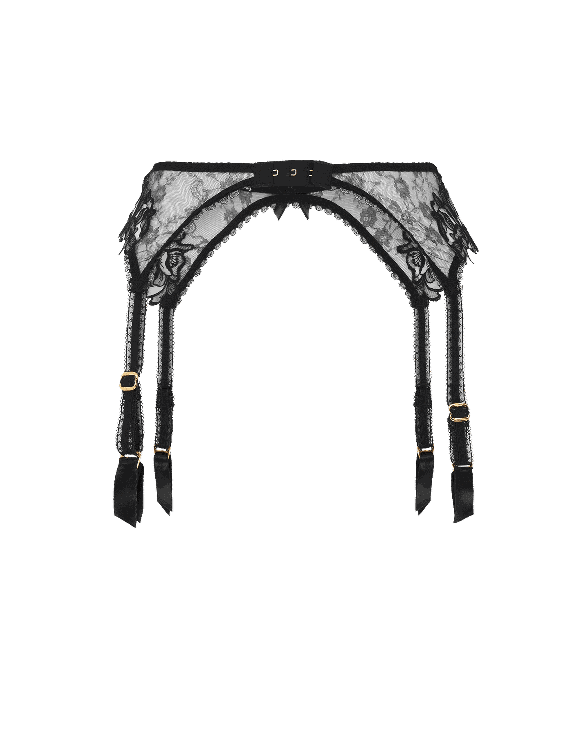 Violah Suspender Black | Agent Provocateur