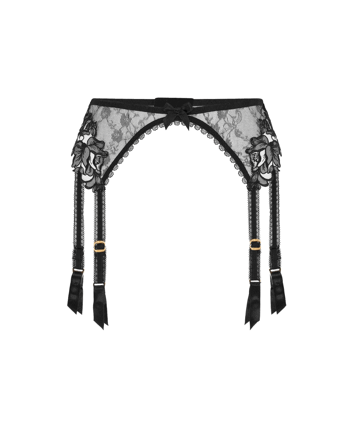 Violah Suspender Black | Agent Provocateur
