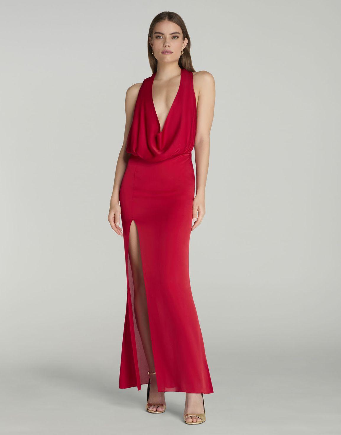 Meriah Maxi Dress Red | Agent Provocateur