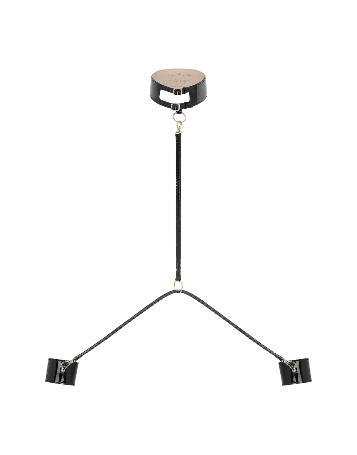Mary Jane Choker & Cuff Set Black | Agent Provocateur