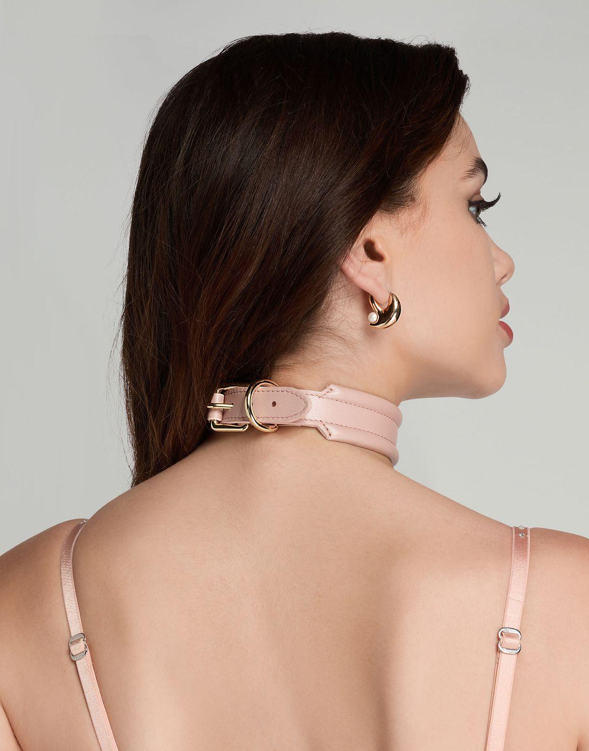 Pantha Choker Pink/Gold | Agent Provocateur