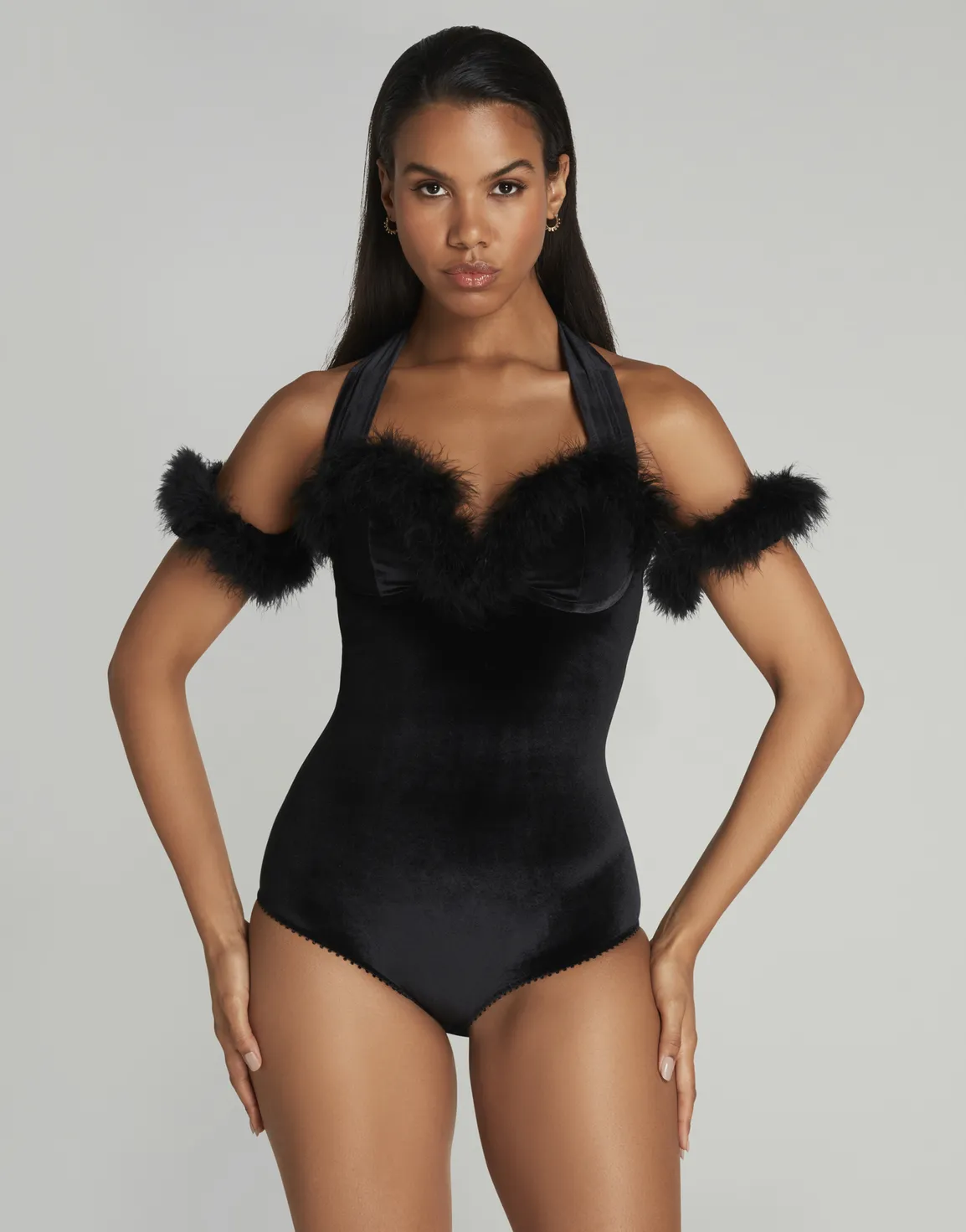 Kitykat Body Black | Agent Provocateur