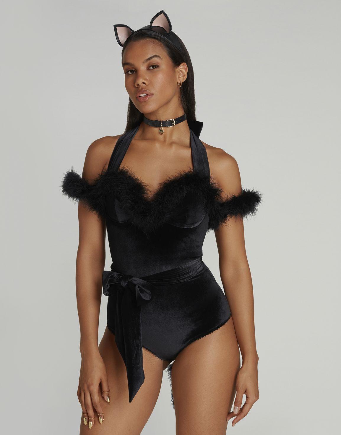 Kitykat Body Black | Agent Provocateur