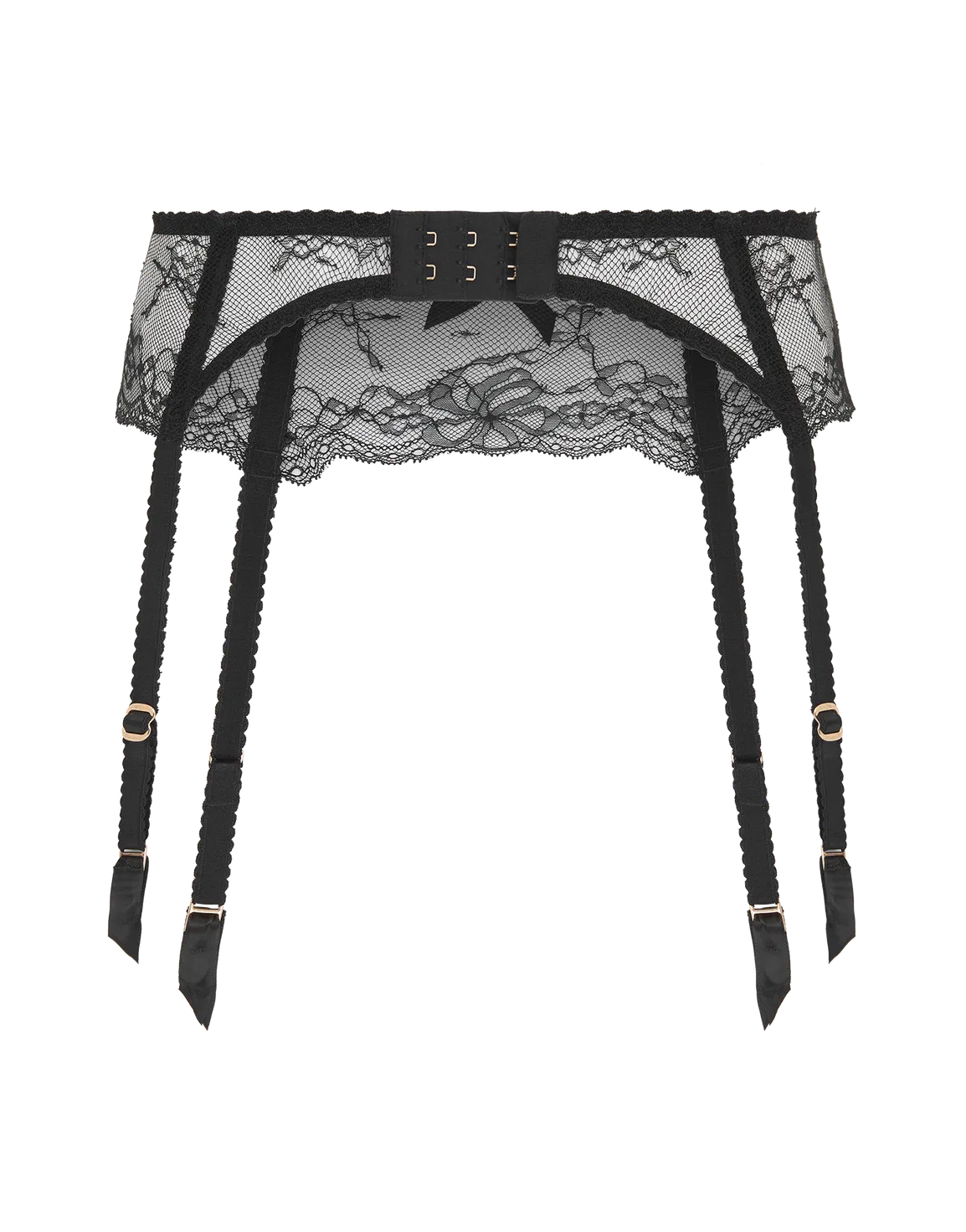 Isedora Suspender Black | Agent Provocateur