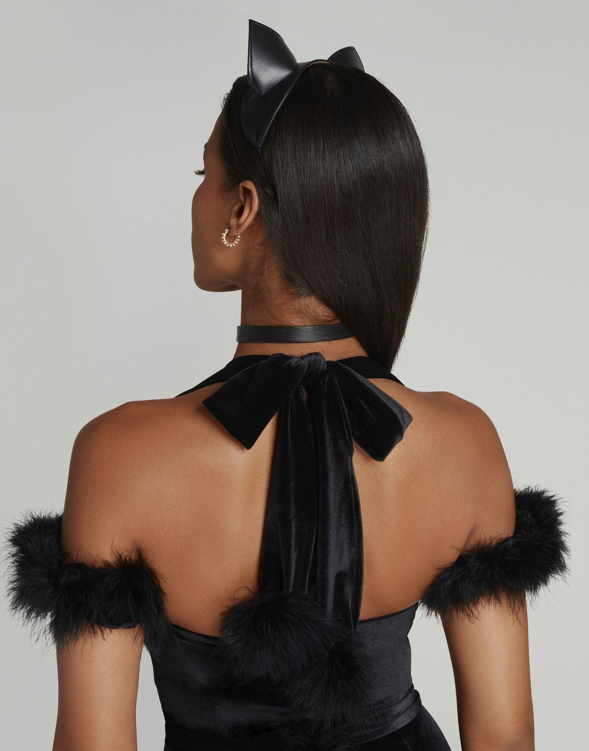 Kitykat Headpiece Black | Agent Provocateur