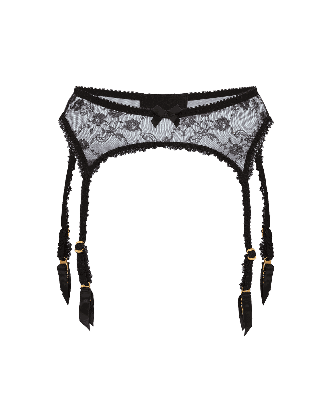 Laily Suspender Deep Black | Agent Provocateur