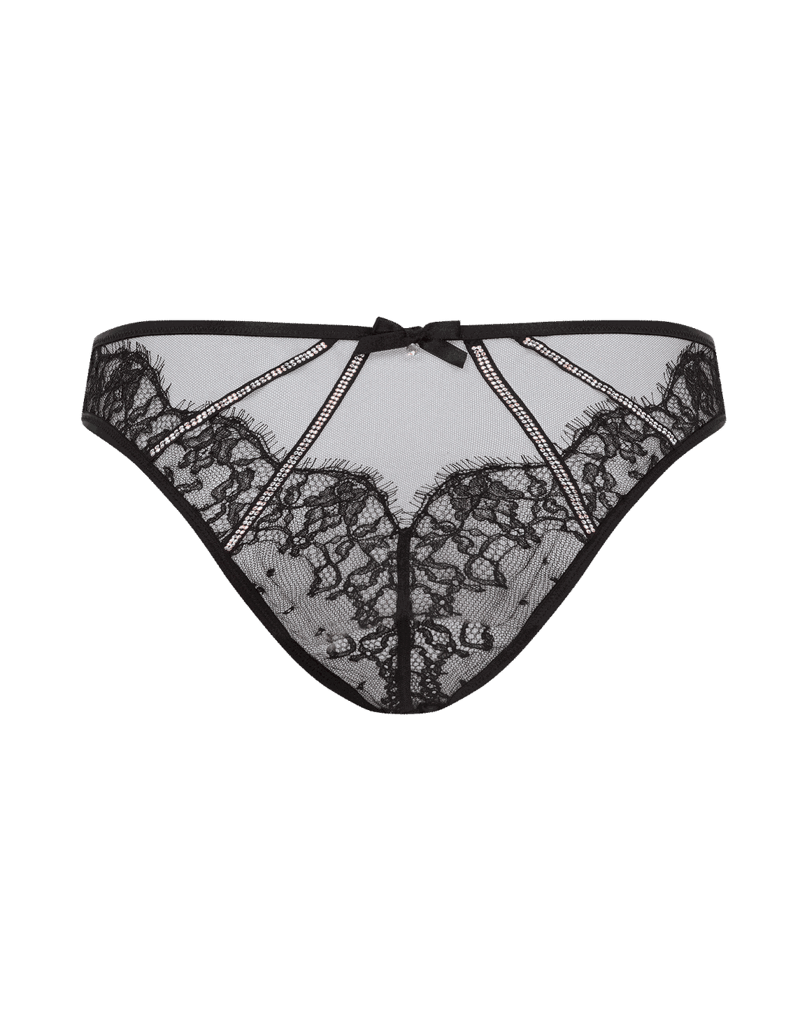 Caitriona Full Brief Black/Iridescent | Agent Provocateur