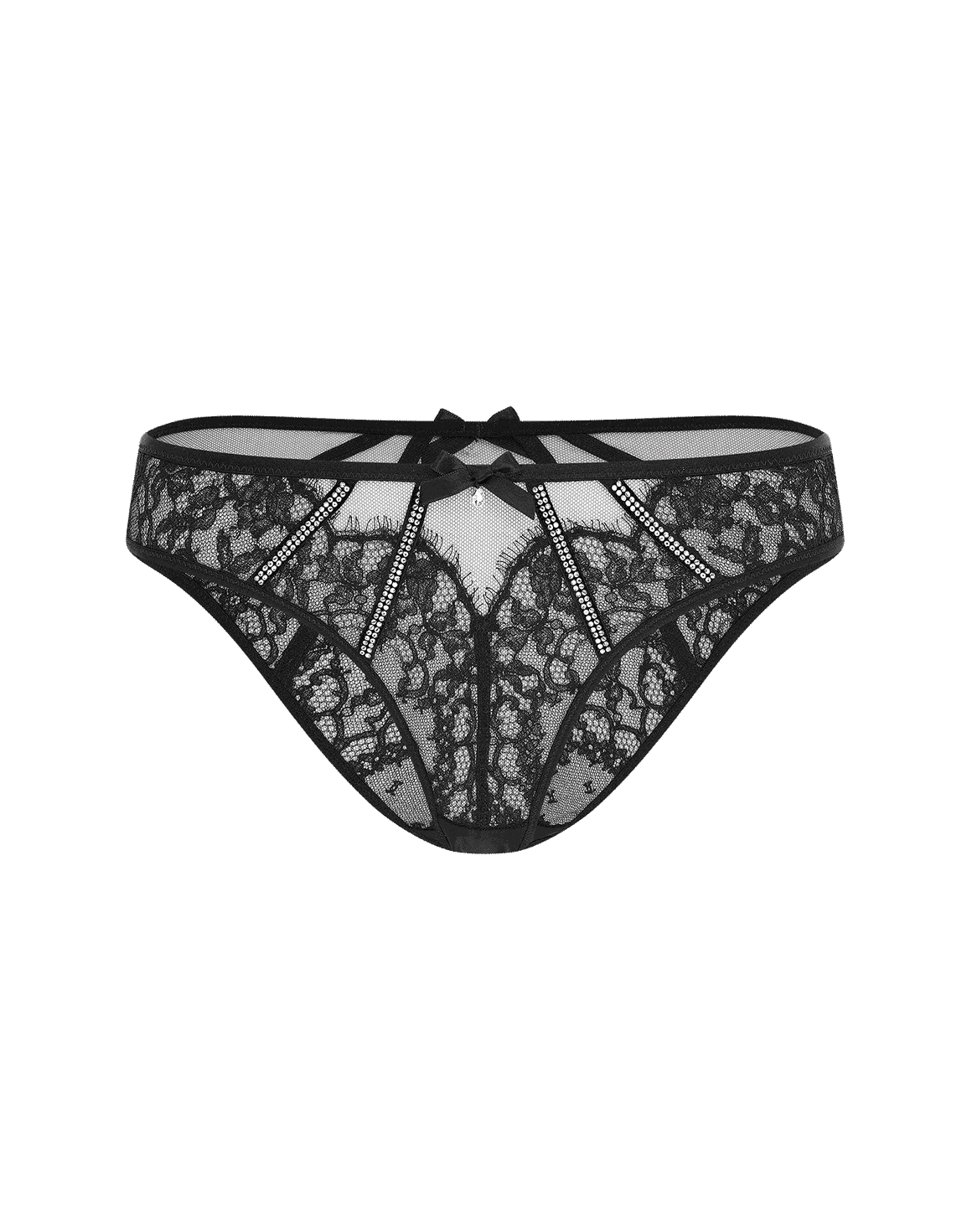 Caitriona Full Brief Black/Iridescent | Agent Provocateur