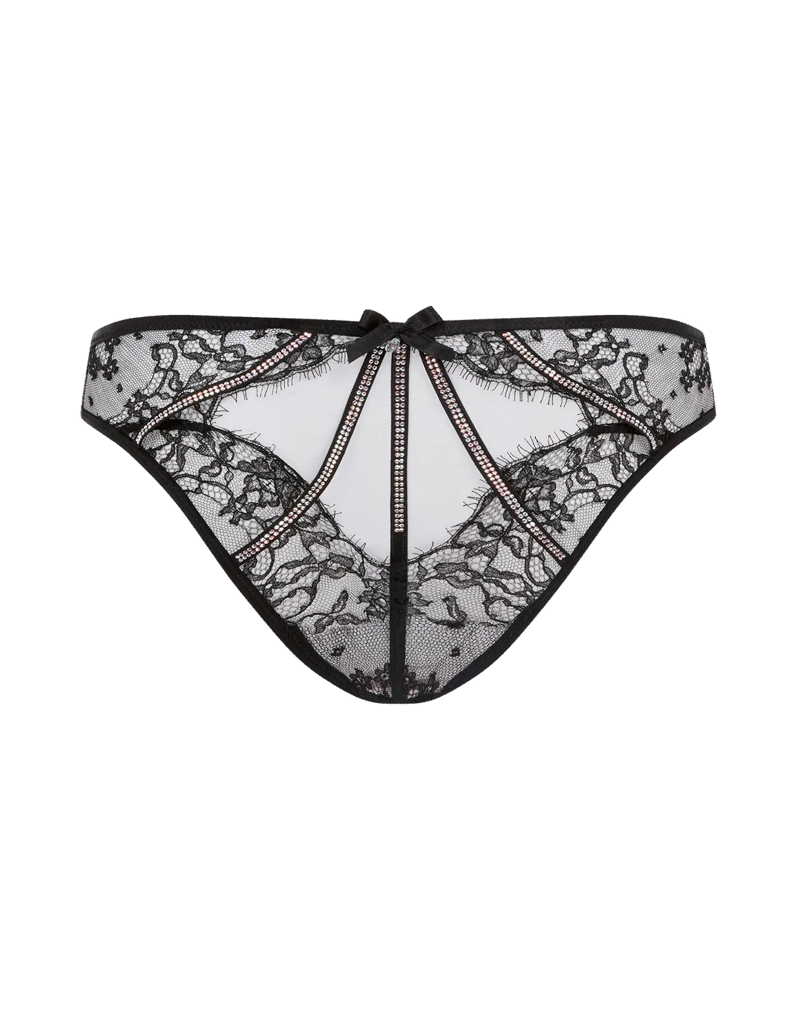 Caitriona Ouvert Black/Iridescent | Agent Provocateur