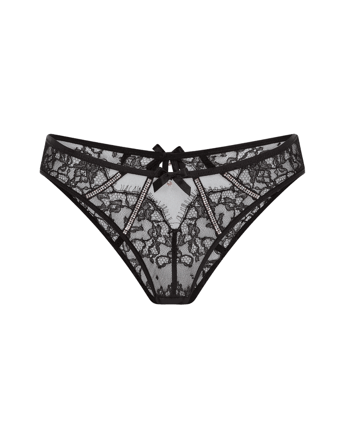 Caitriona Ouvert Black/Iridescent | Agent Provocateur