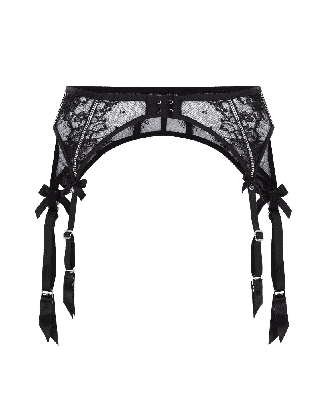 Caitriona Suspender Black/Iridescent | Agent Provocateur