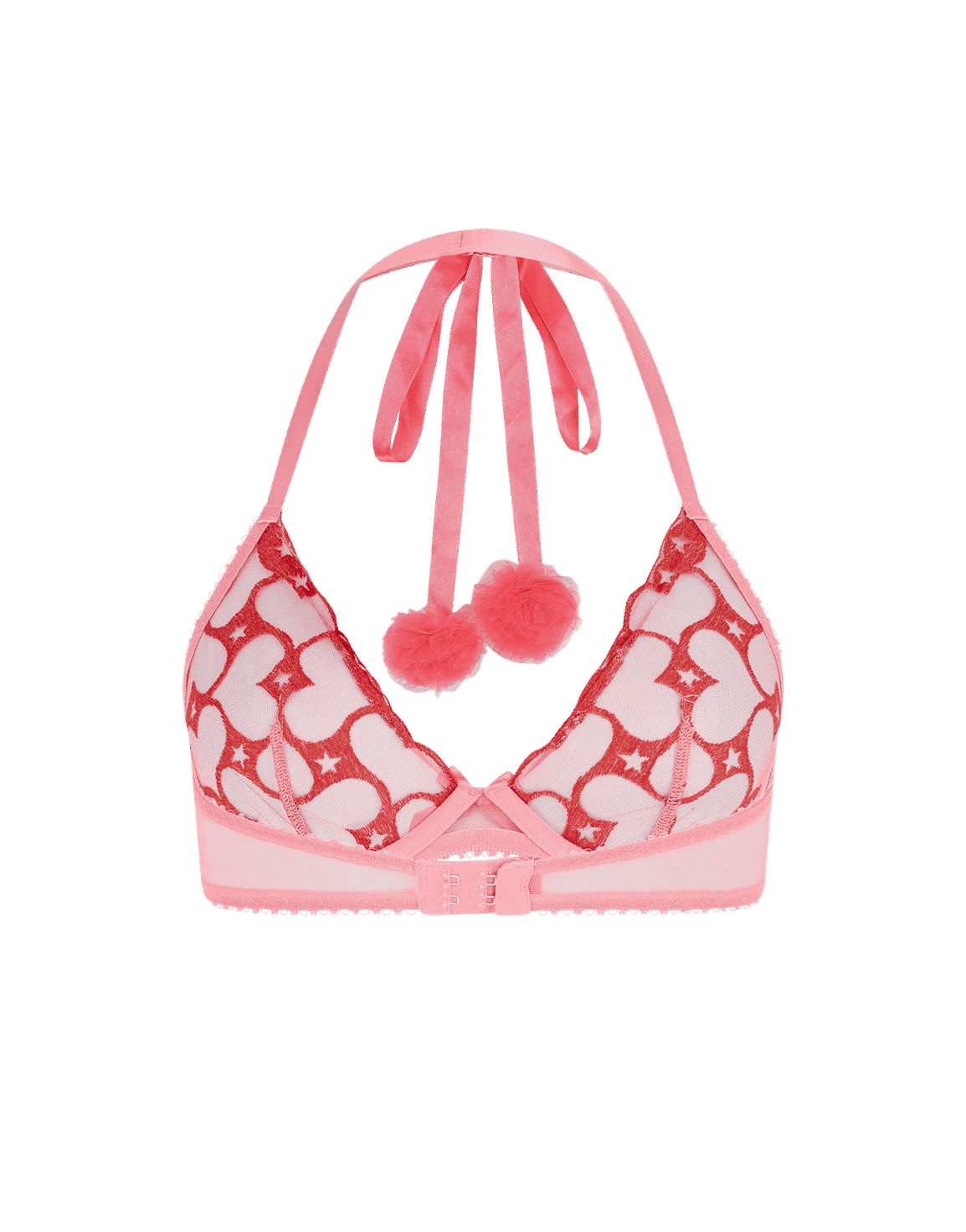 Bobbi Plunge Underwired Bra Pink | Agent Provocateur