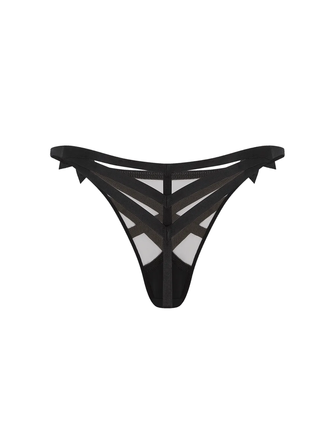 Briella Thong Black/Sand | Agent Provocateur