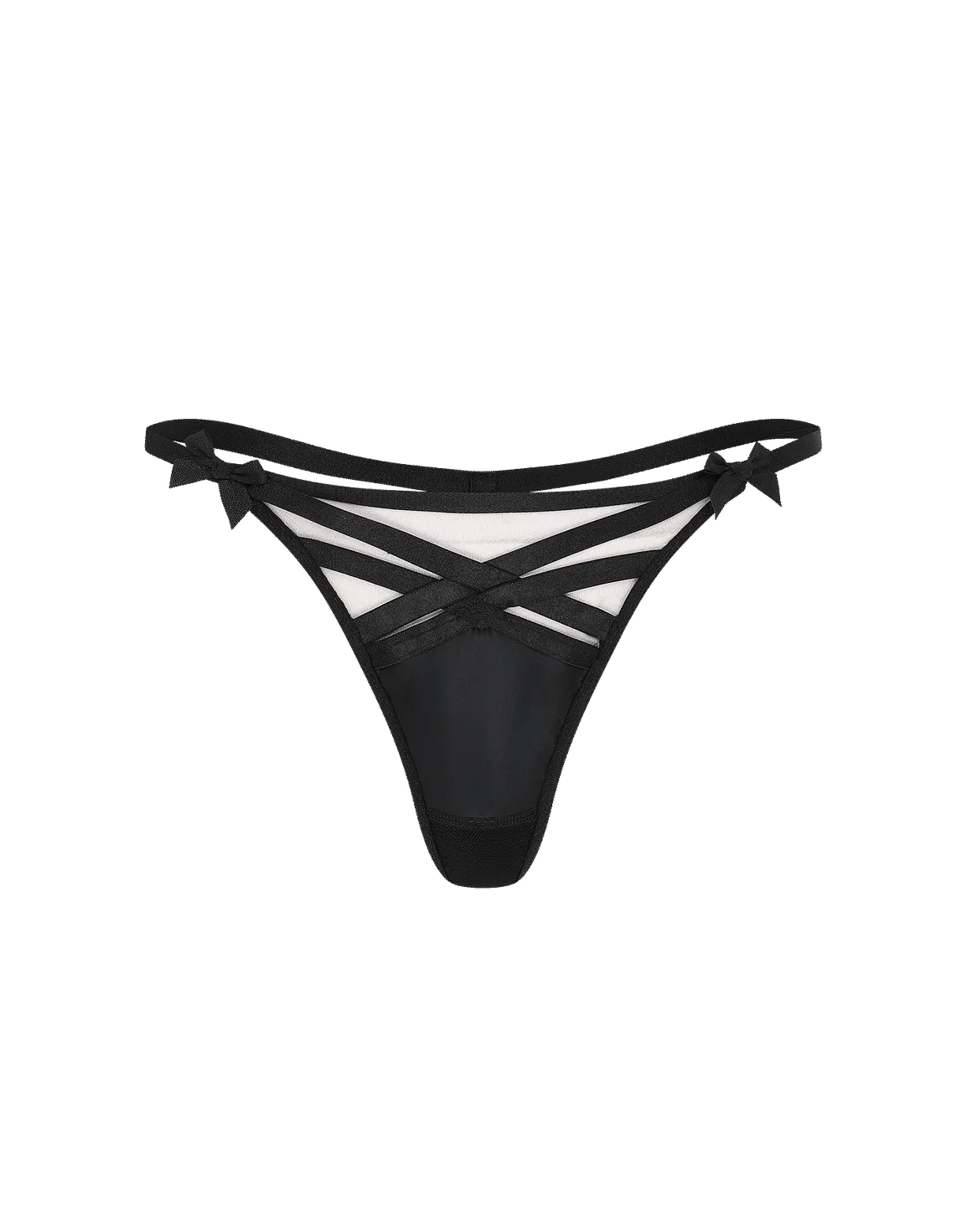 Briella Thong Black/Sand | Agent Provocateur