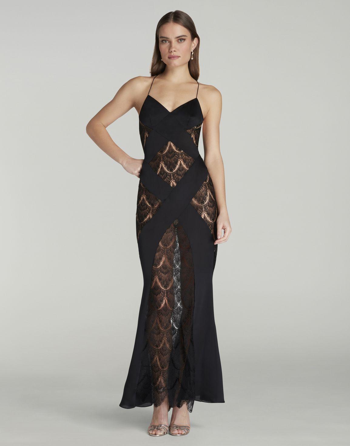 Emie Long Slip Black | Agent Provocateur