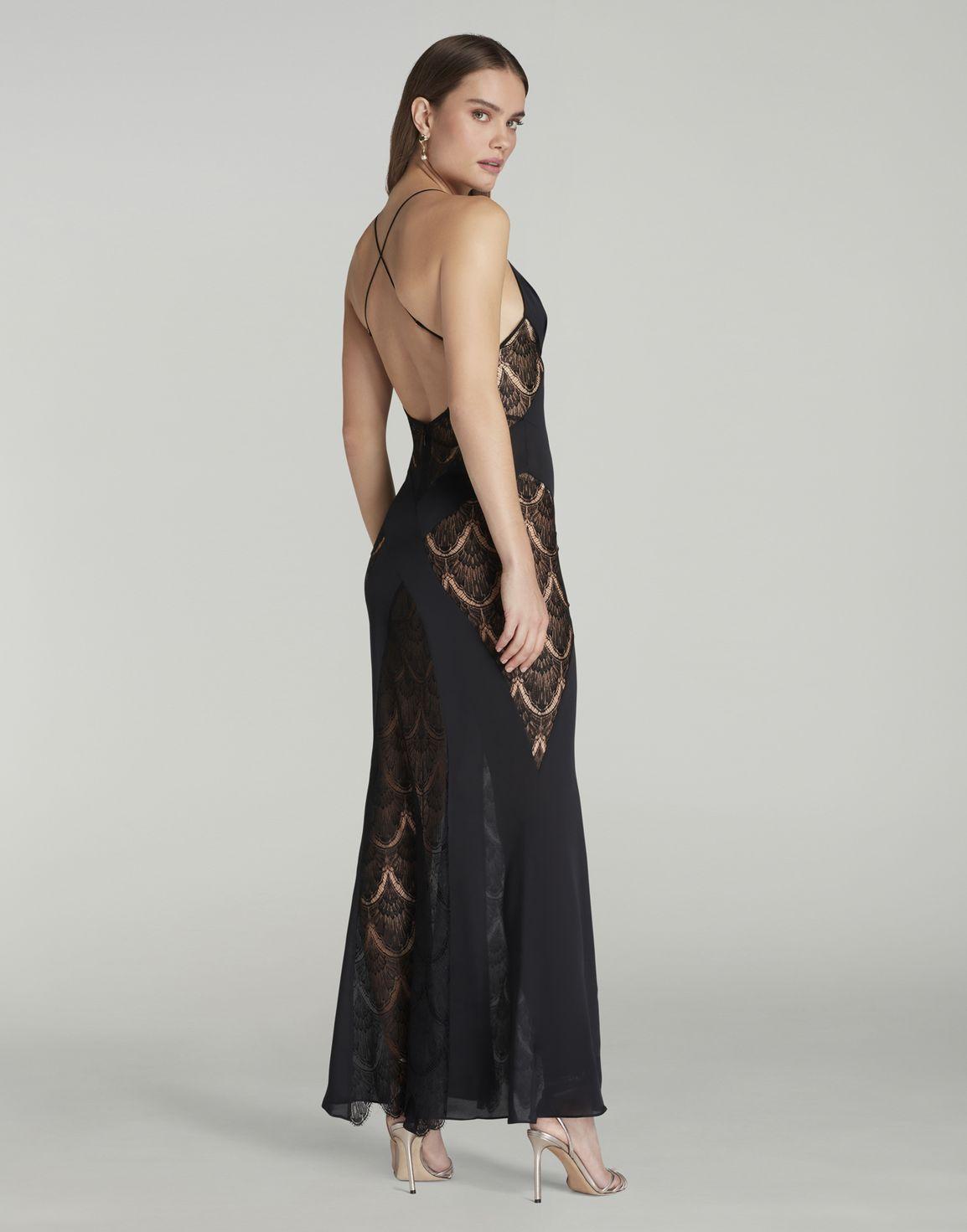 Emie Long Slip Black | Agent Provocateur