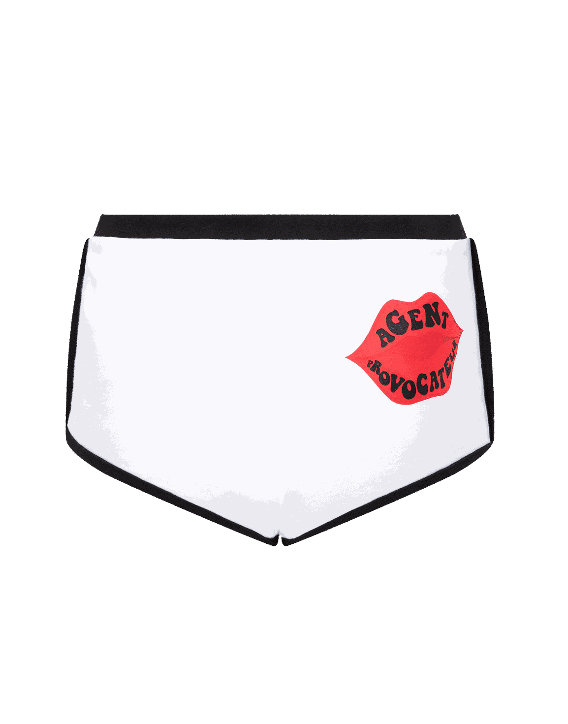 Janette Pyjama Briefs White/Red/Black | Agent Provocateur