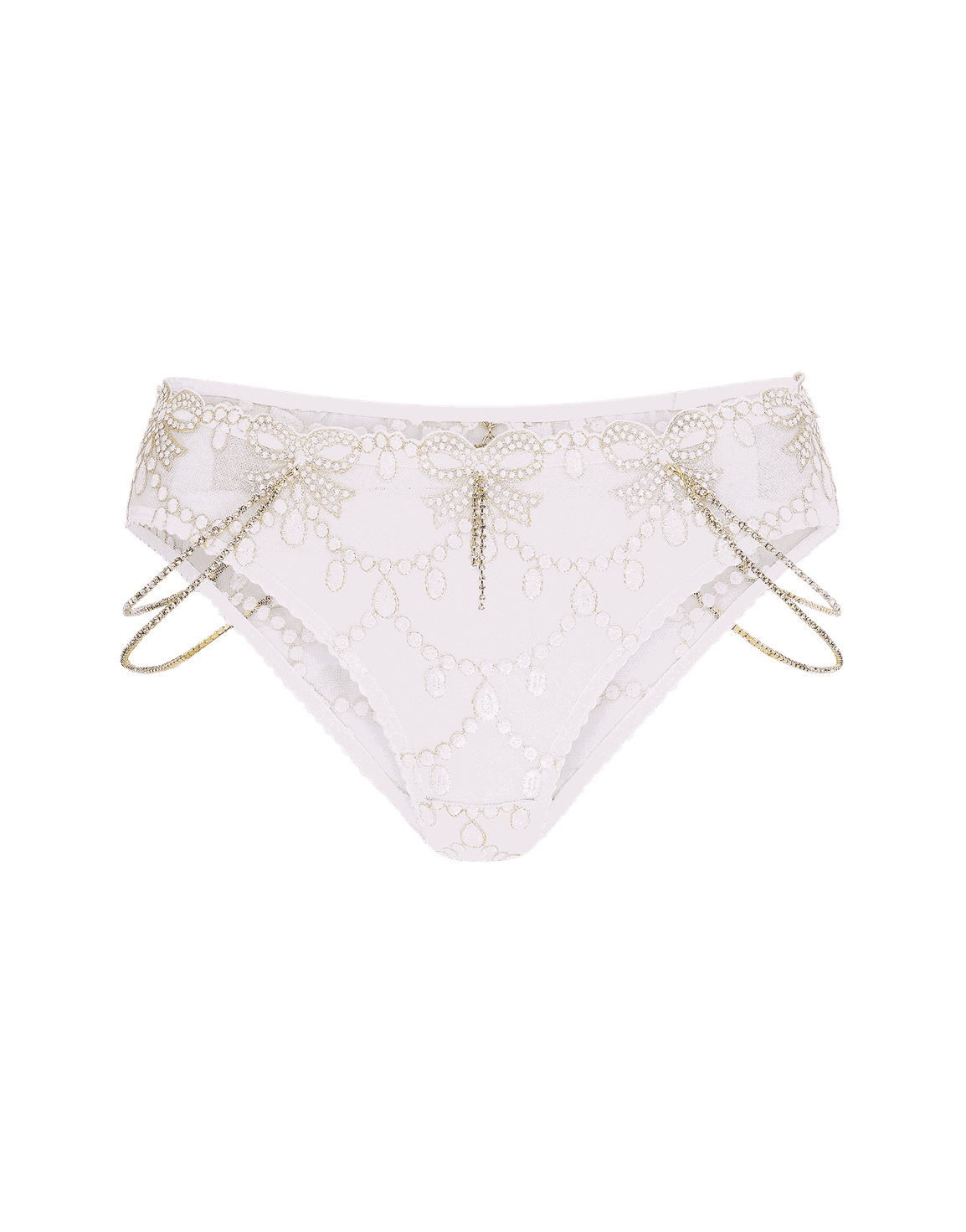 Velvetta Full Brief Pearl | Agent Provocateur