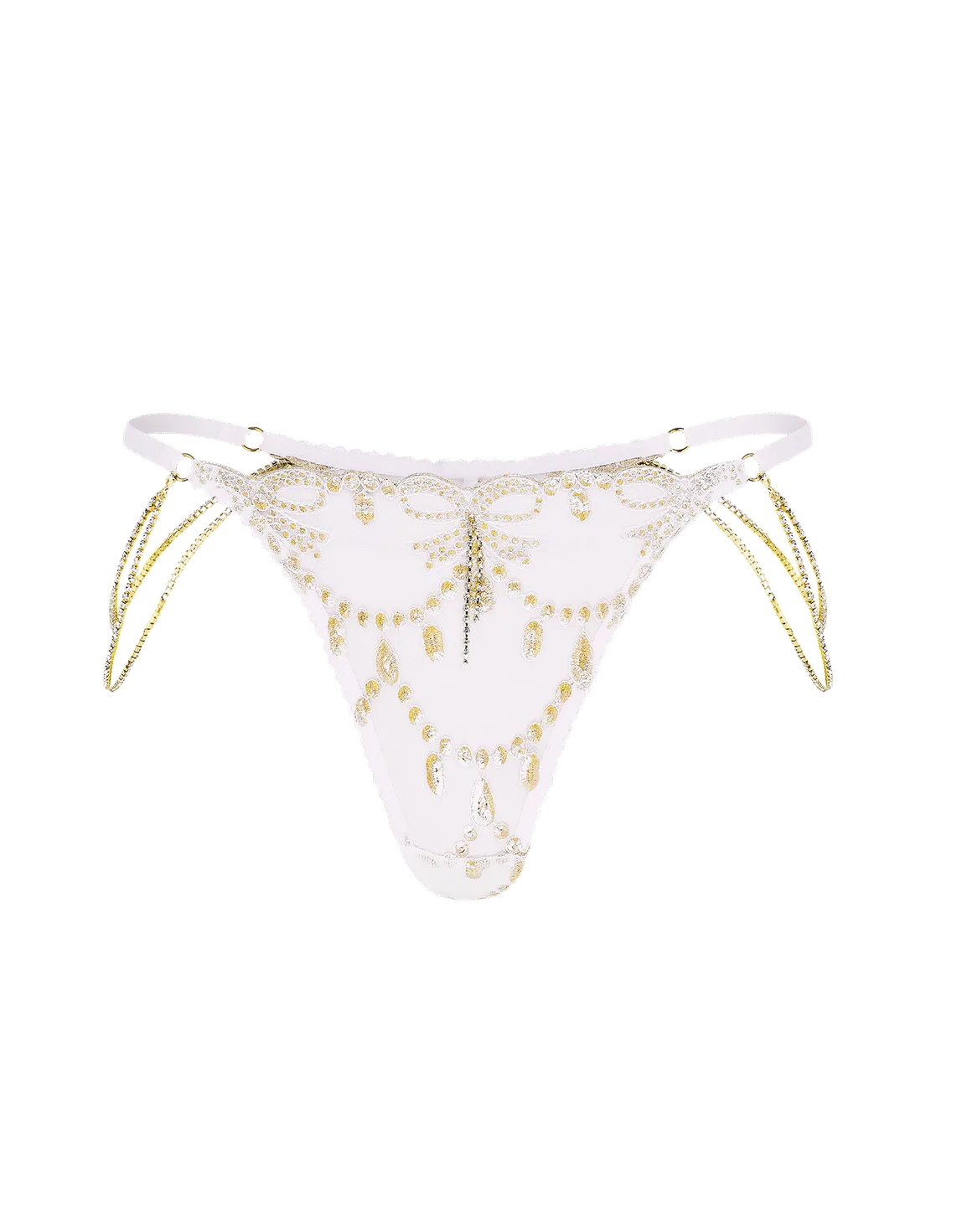 Velvetta Thong Pearl | Agent Provocateur