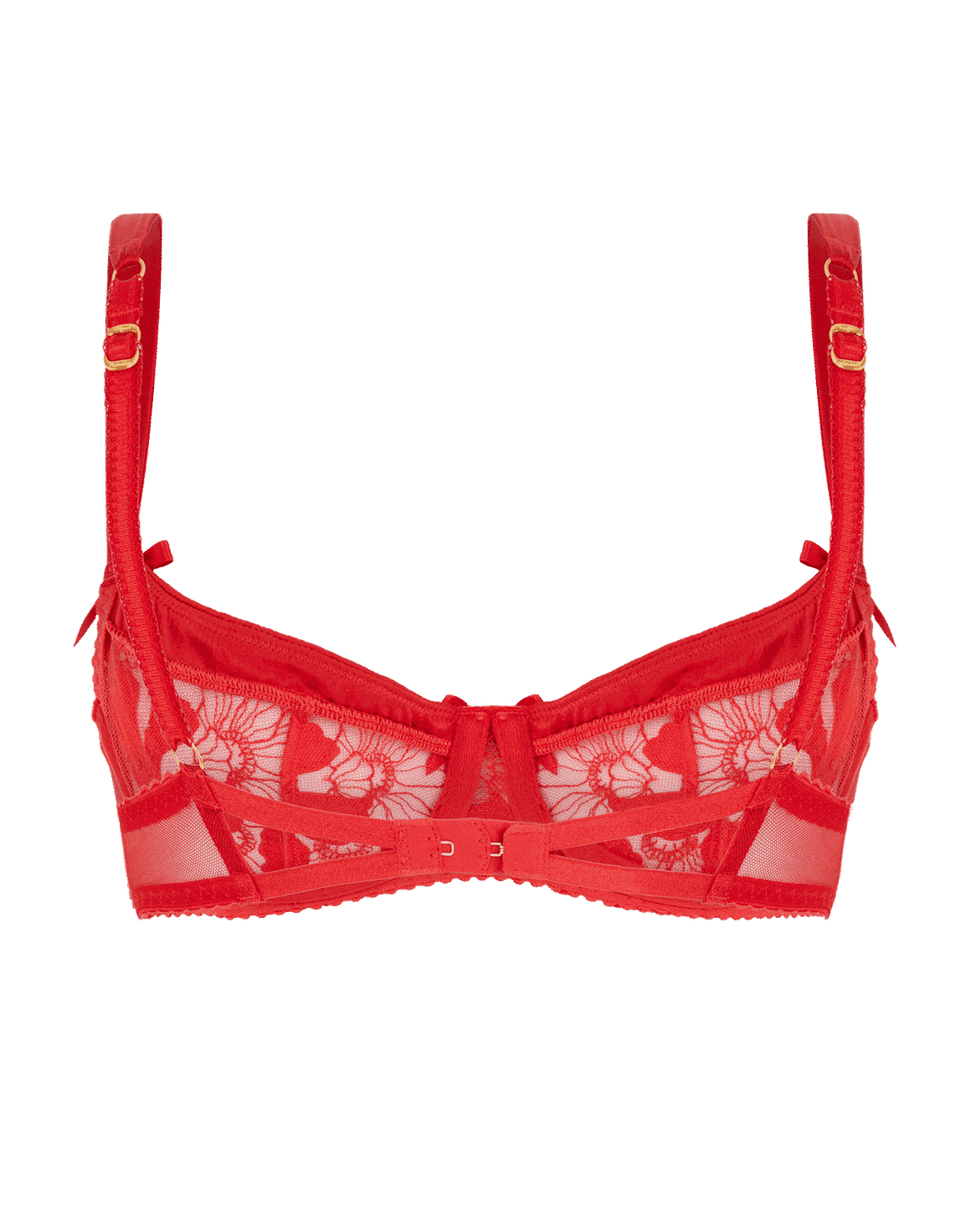 Ettah Plunge Balconette Bra Red | Agent Provocateur