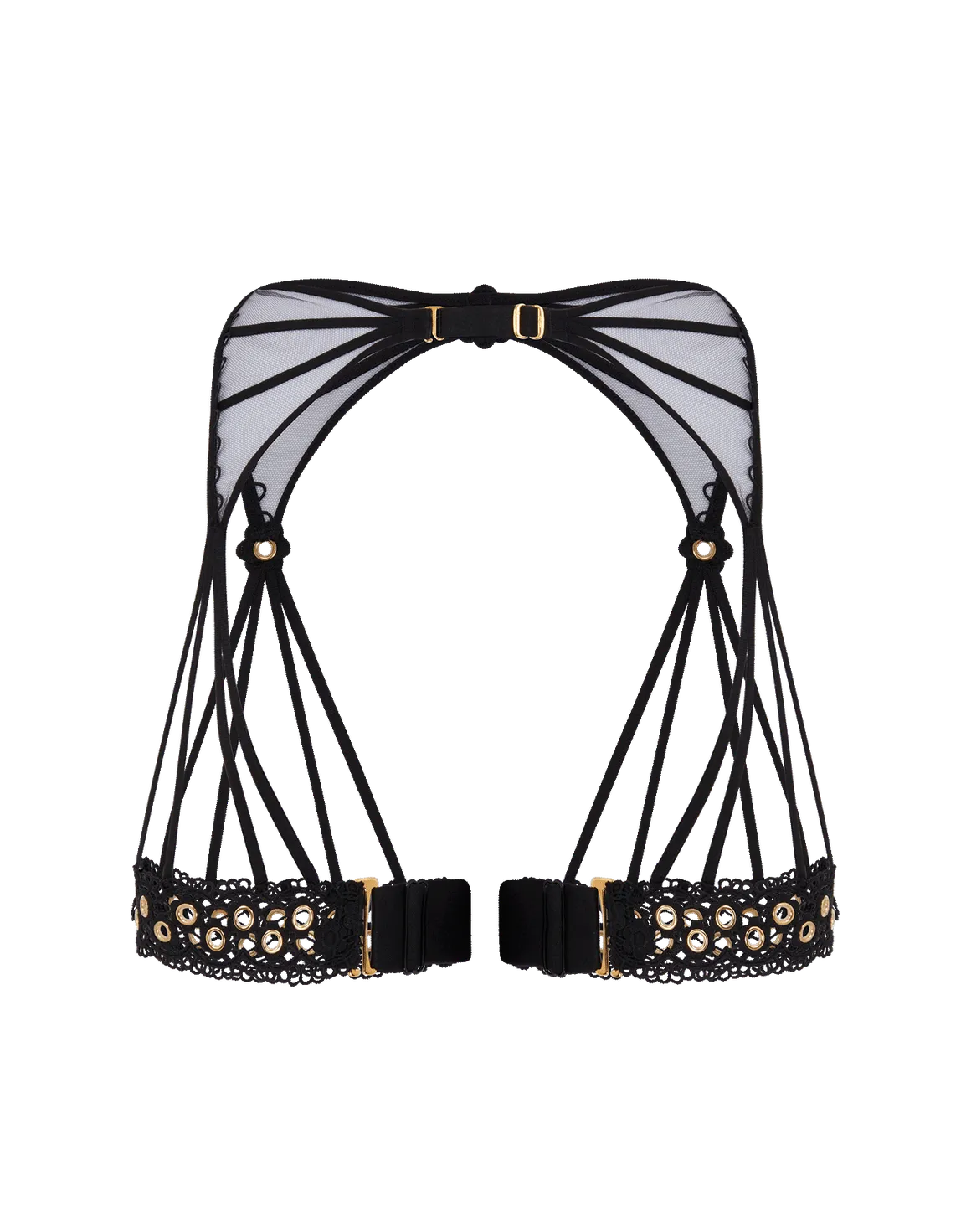Doretta Suspender Black | Agent Provocateur