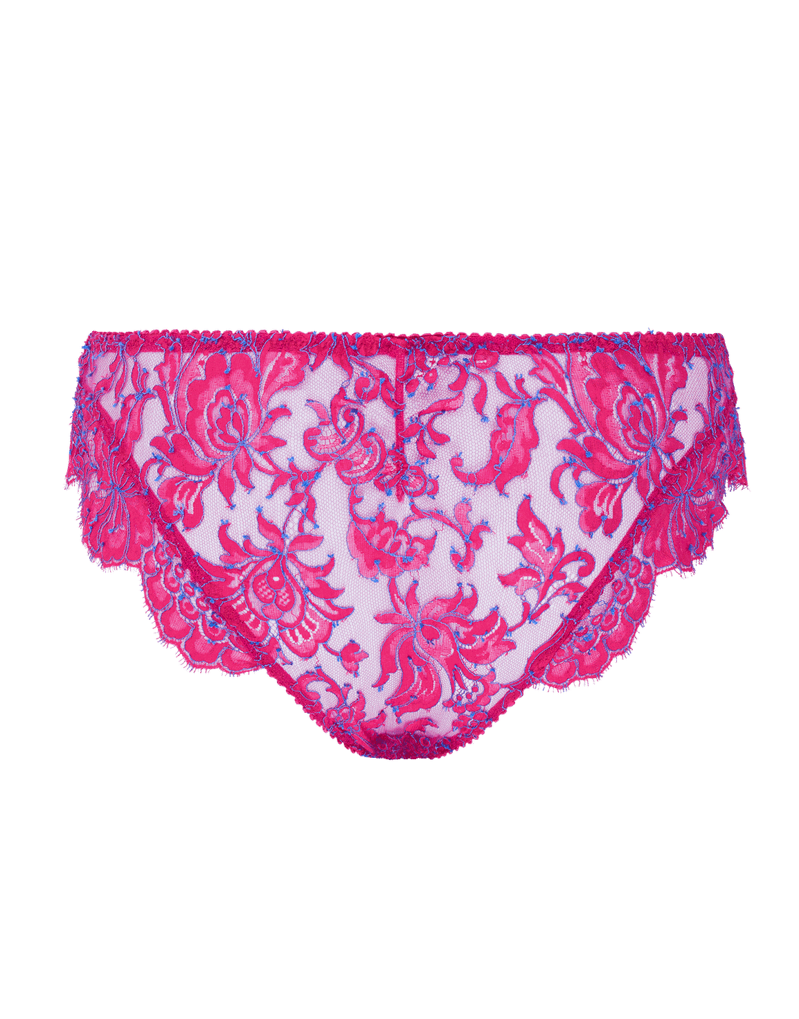 Emiliana Full Brief Magenta/Blue | Agent Provocateur