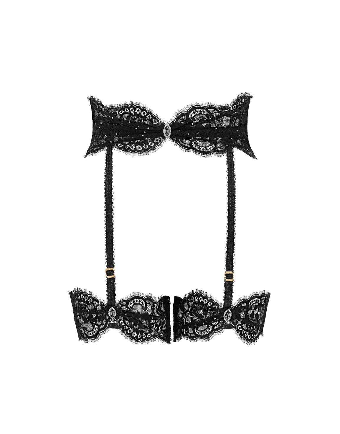 Jewlie Suspender Black | Agent Provocateur