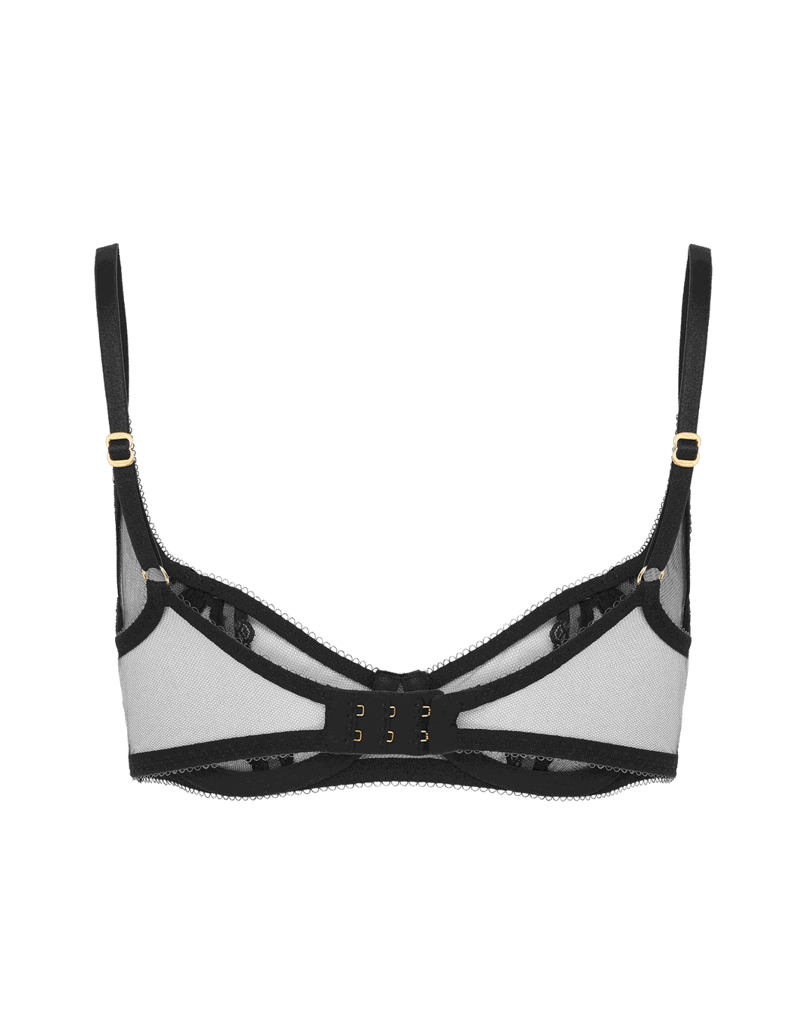 Zarie Demi Cup Underwired Bra Black | Agent Provocateur