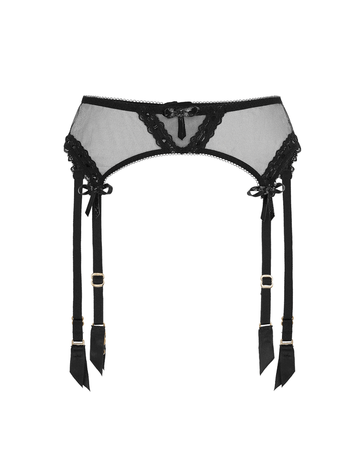 Zarie Suspender Black | Agent Provocateur