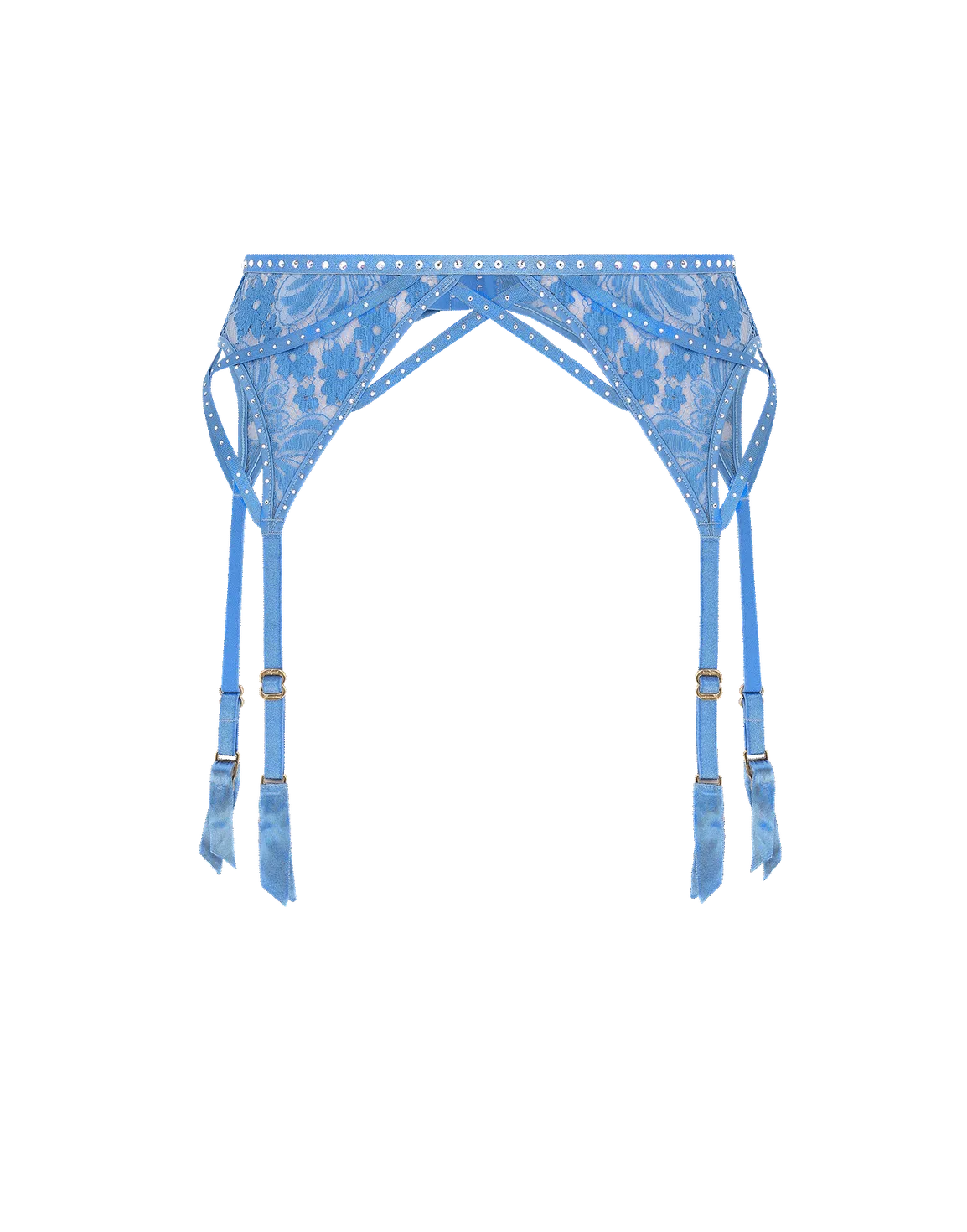 Dianah Suspender Blue | Agent Provocateur
