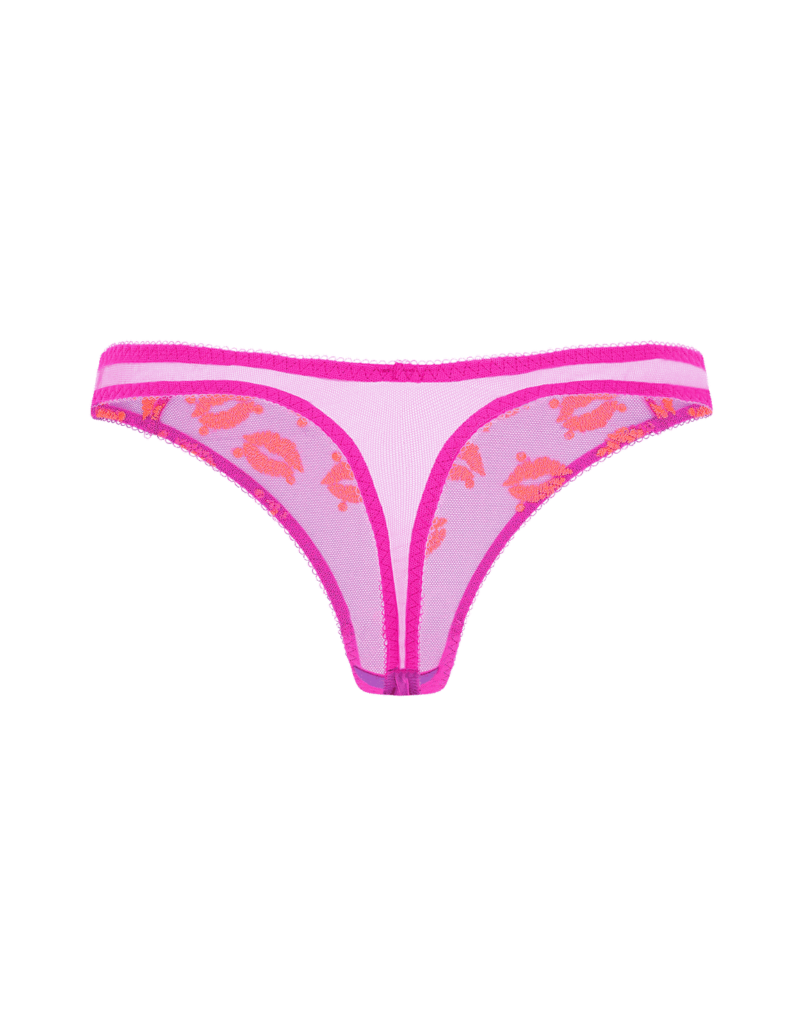Ottiliee Thong Magenta/Neon Orange | Agent Provocateur