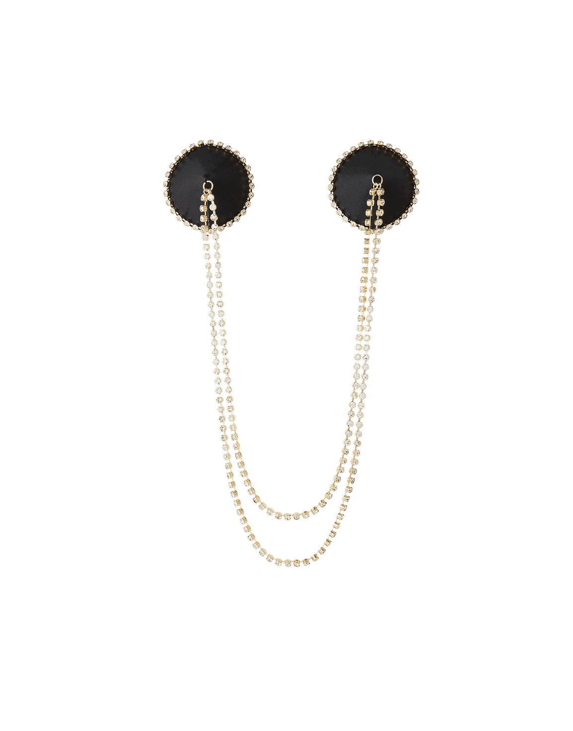 Tiaria Pasties Black/Gold | Agent Provocateur