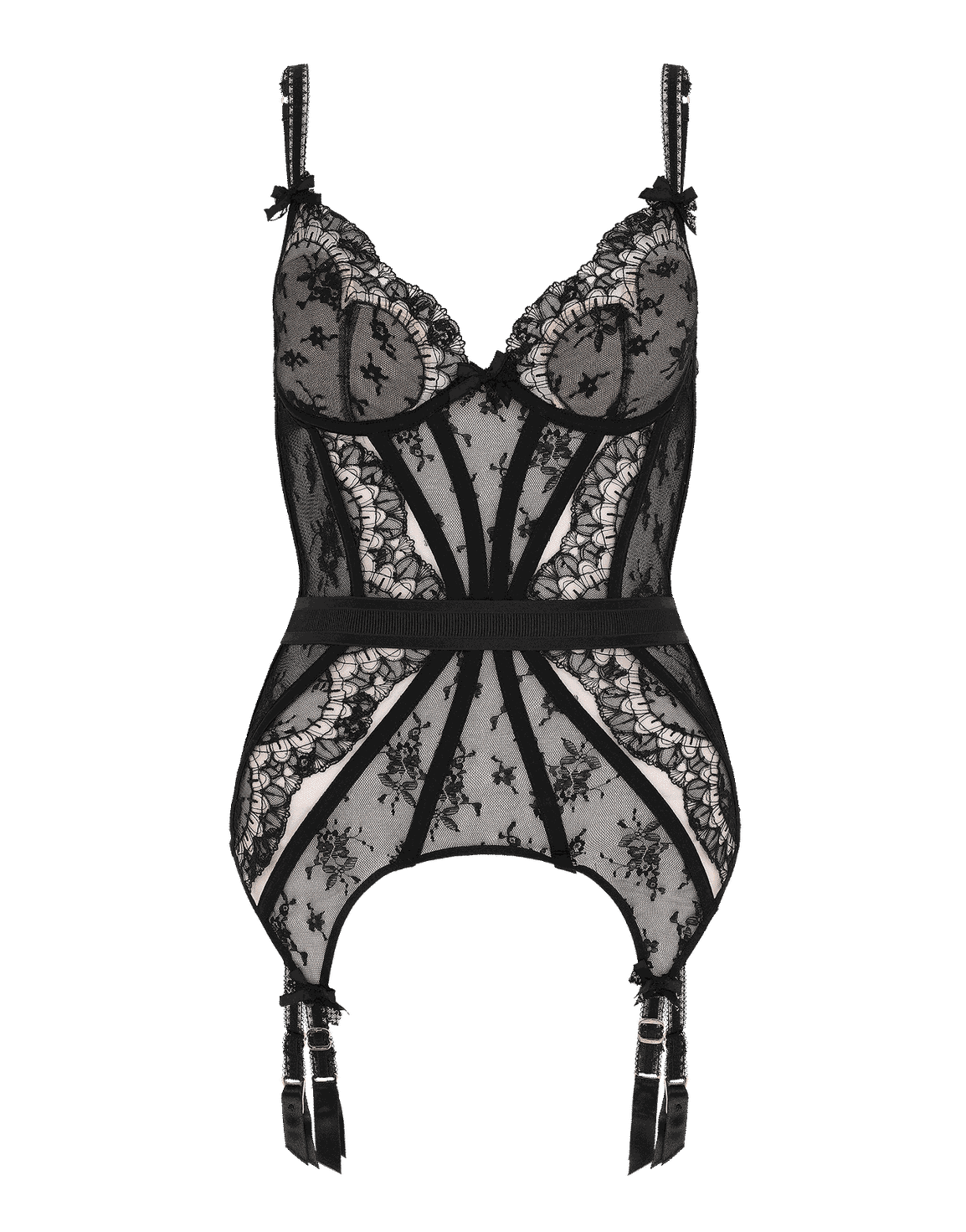 Floria Basque Black | Agent Provocateur