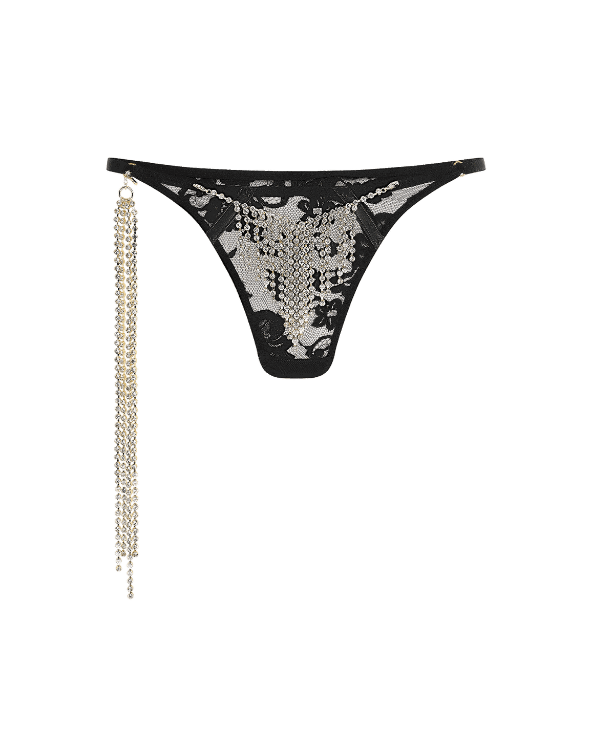 Tiaria Thong Black/Gold | Agent Provocateur
