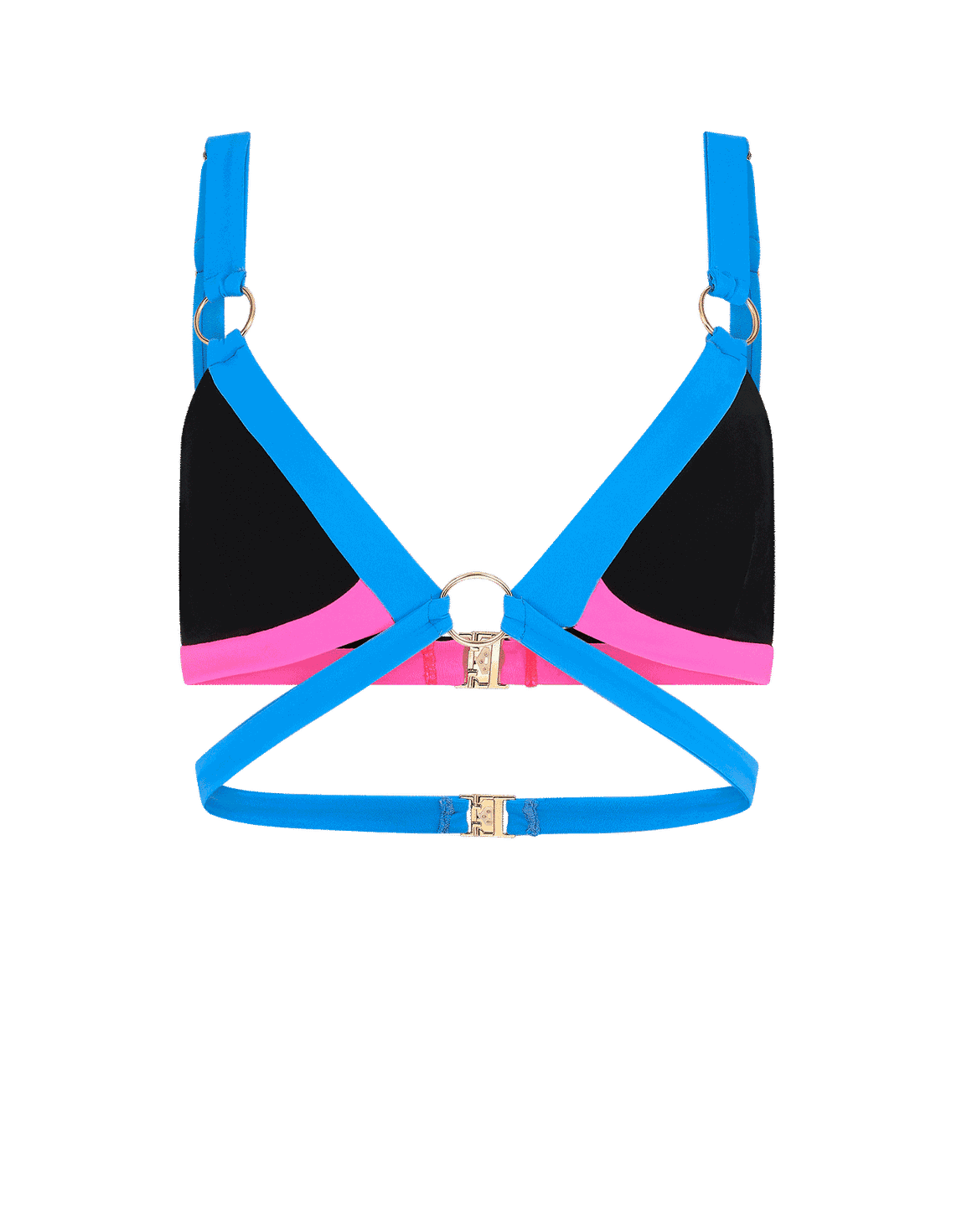 Imizia Bikini Top Black/Blue/Pink | Agent Provocateur