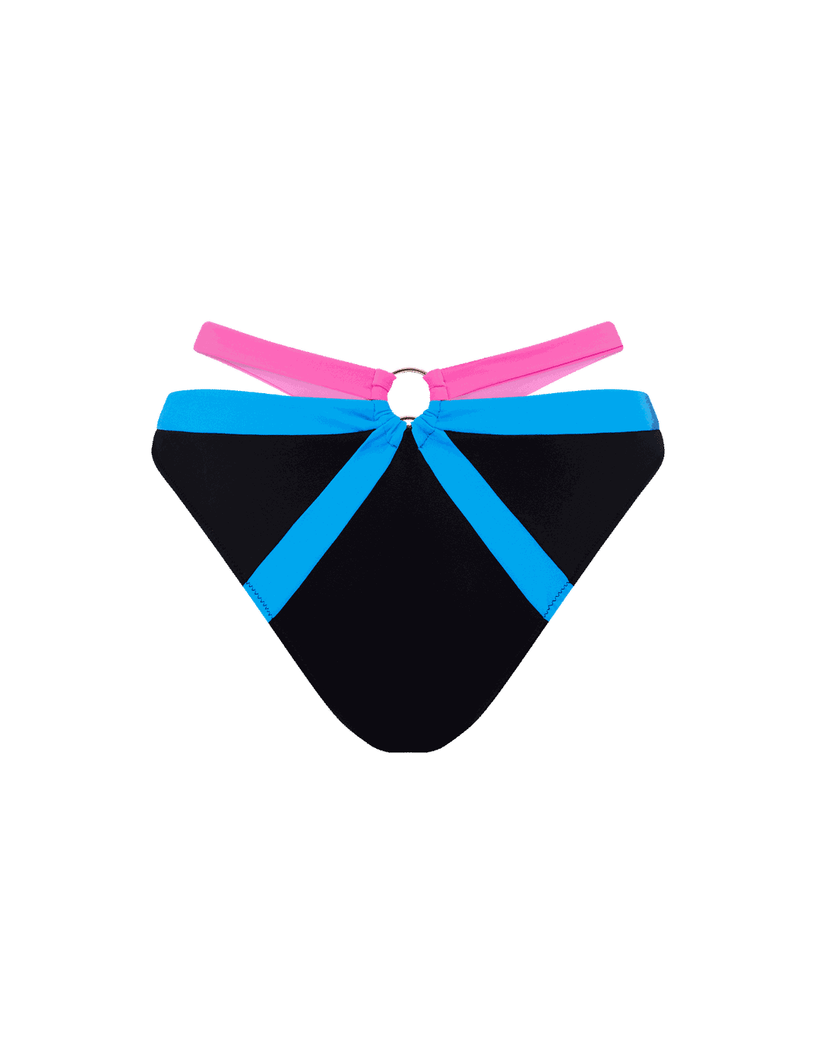 Imizia Bikini Bottom Black/Blue/Pink | Agent Provocateur