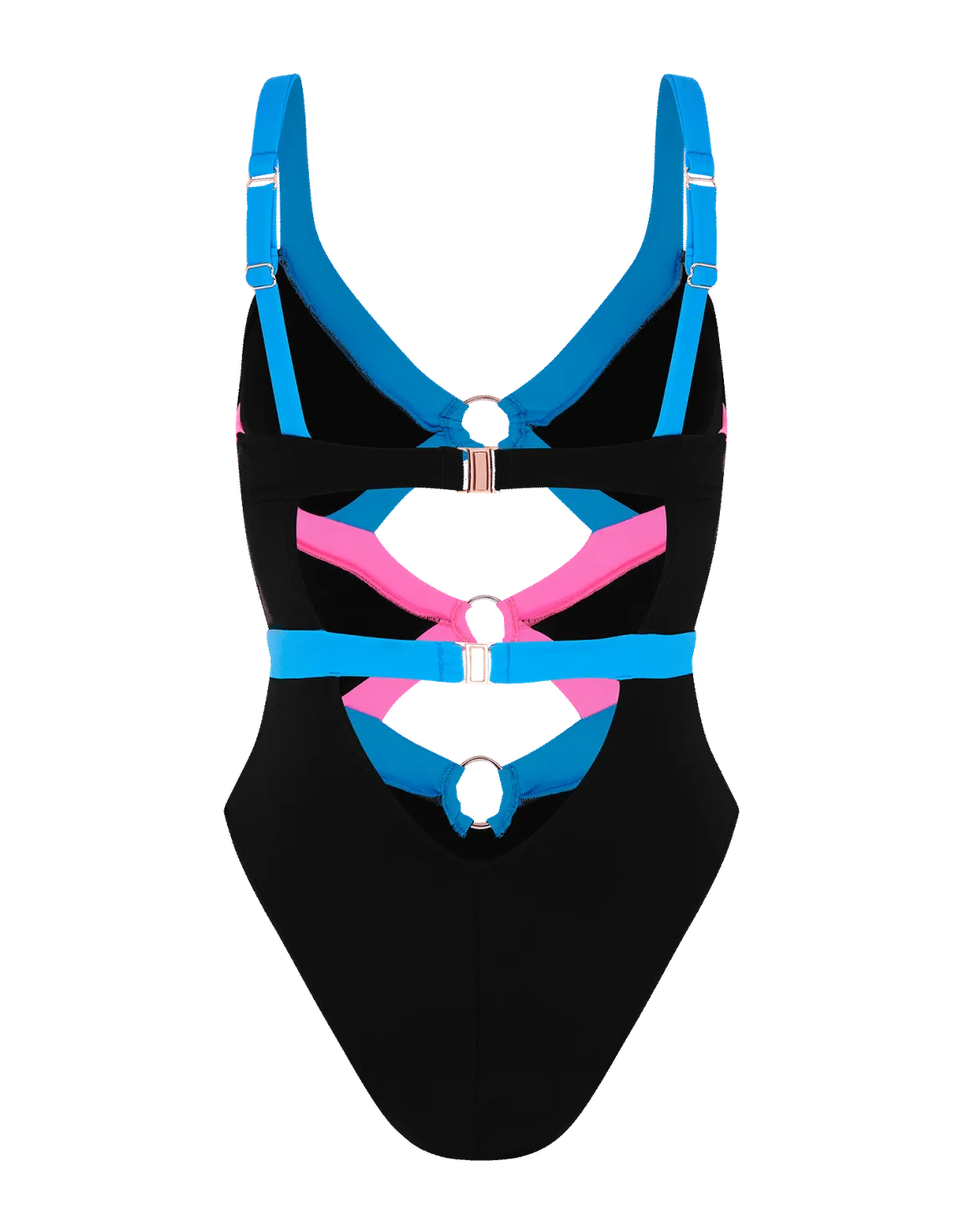 Imizia Swimsuit Black/Blue/Pink | Agent Provocateur
