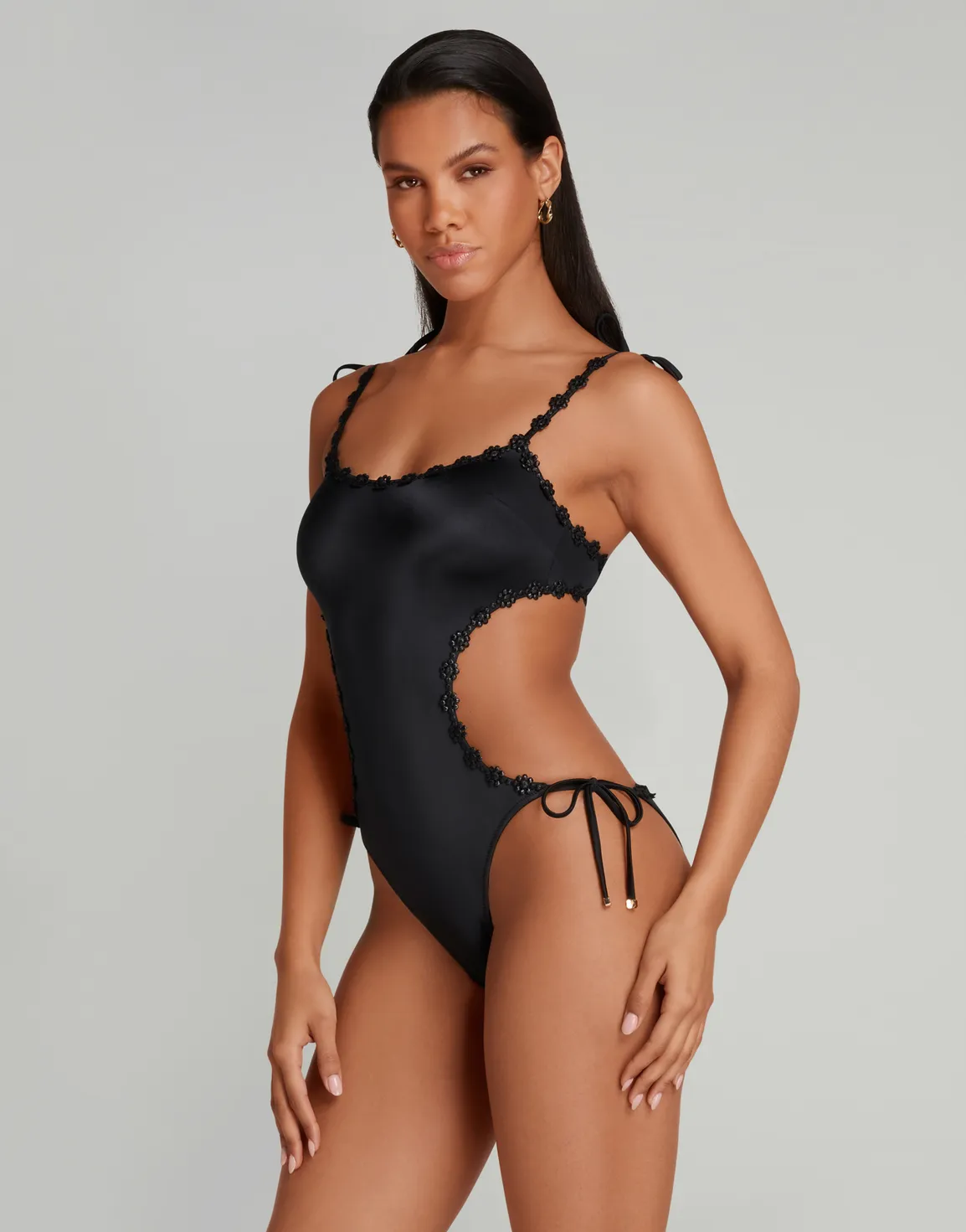Maiya Swimsuit Black | Agent Provocateur