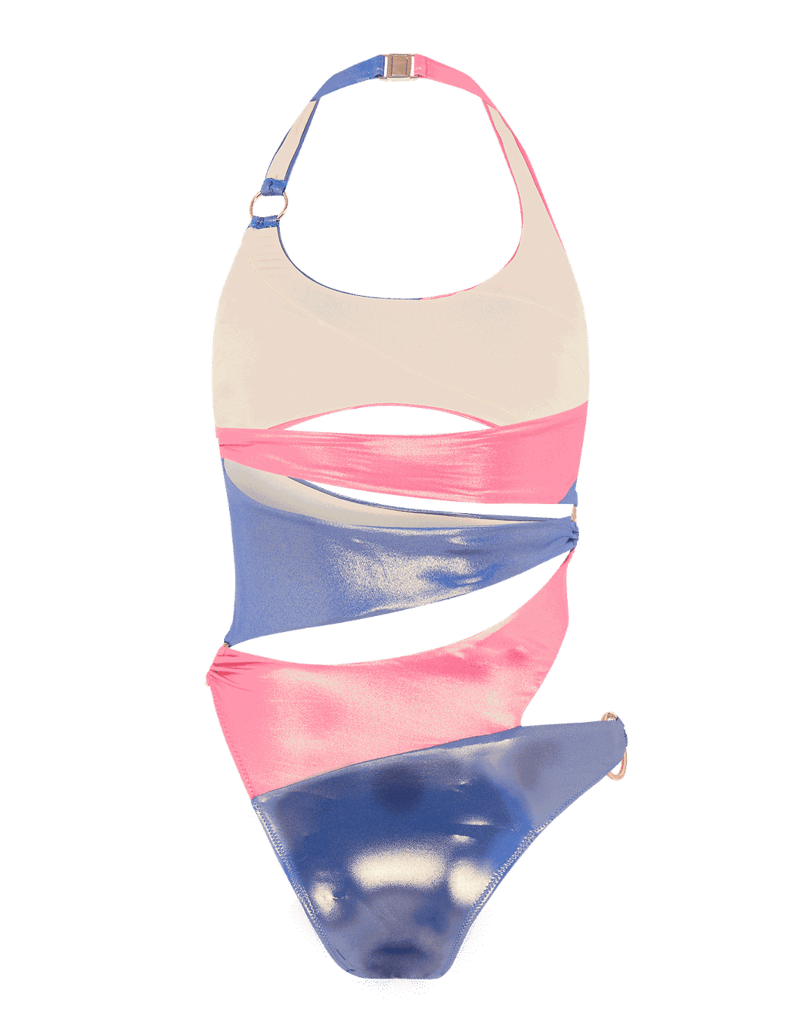 Jayla Swimsuit Pink/Blue | Agent Provocateur