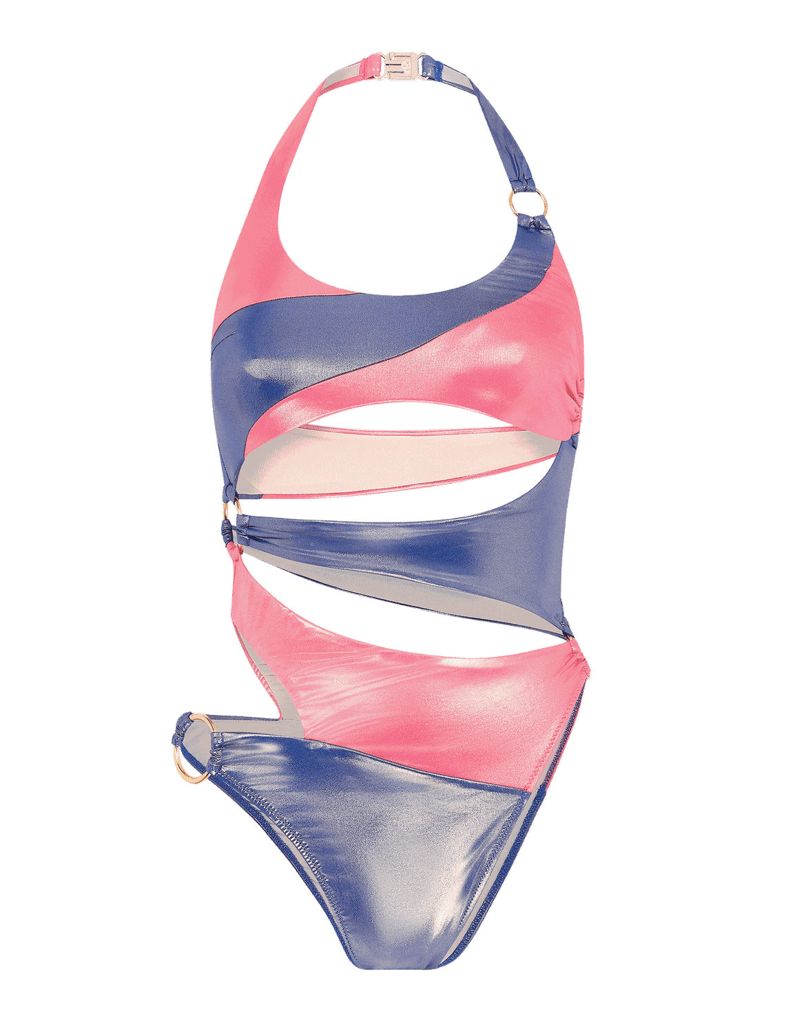 Jayla Swimsuit Pink/Blue | Agent Provocateur